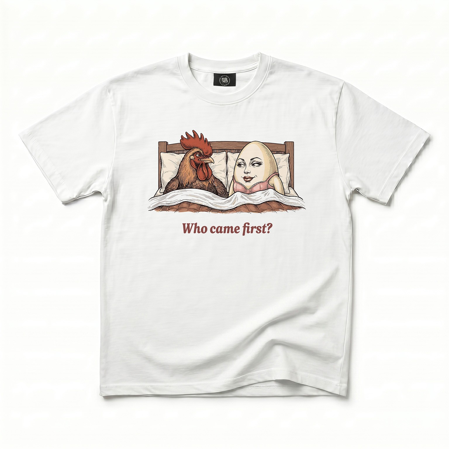 WHO CAME FIRST WHITE TEE