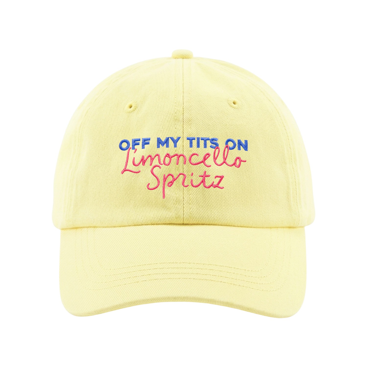LIMONCELLO SPTRIZ PASTEL LEMON DAD HAT
