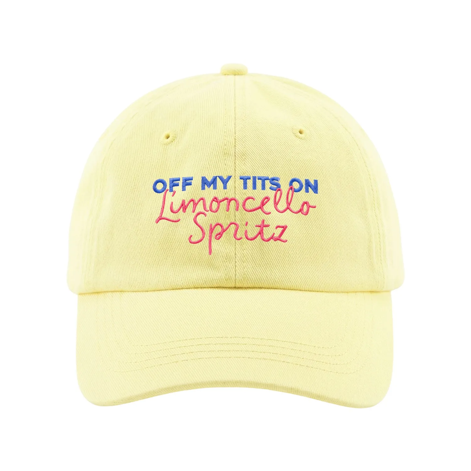 LIMONCELLO SPTRIZ PASTEL LEMON DAD HAT