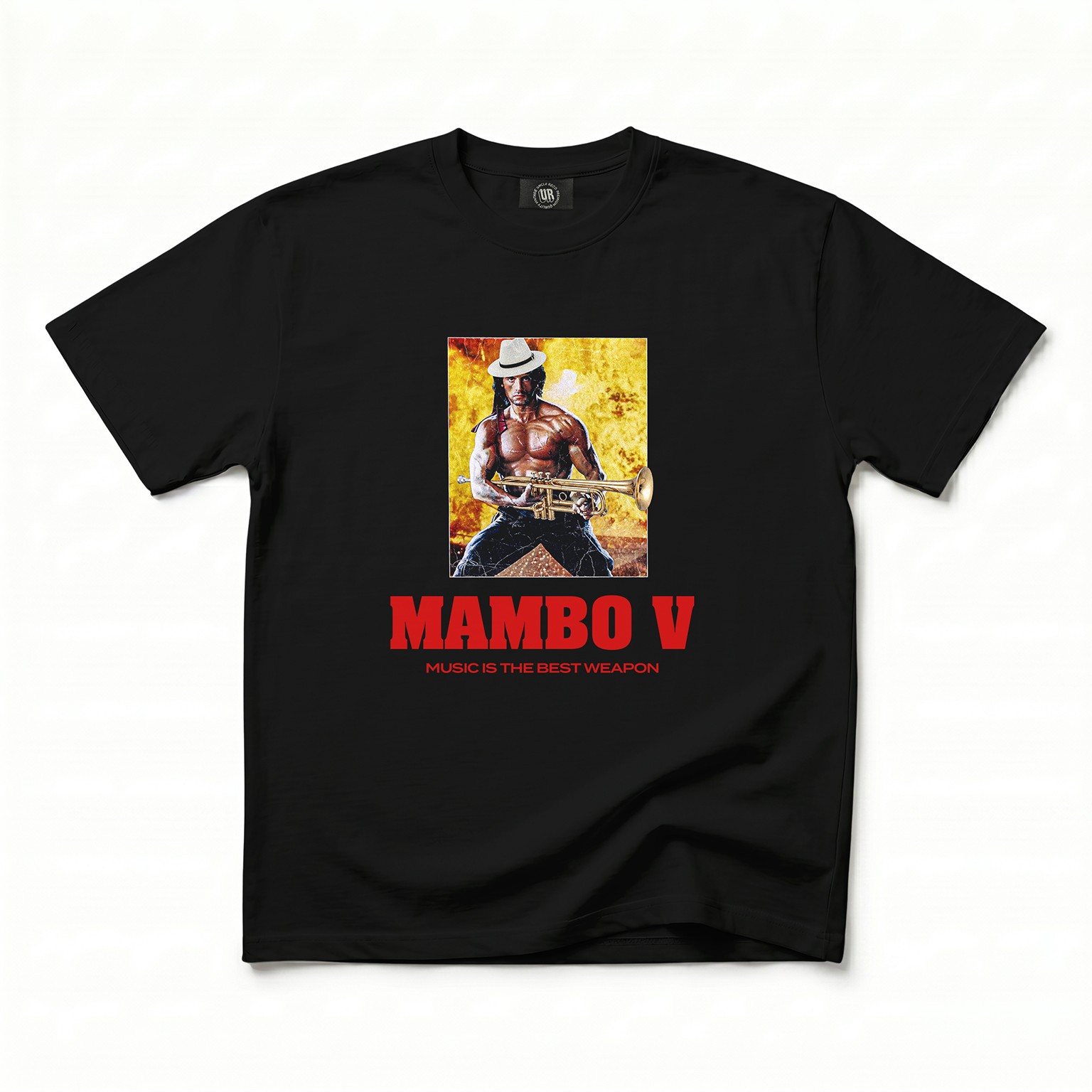 MAMBO V BLACK TEE