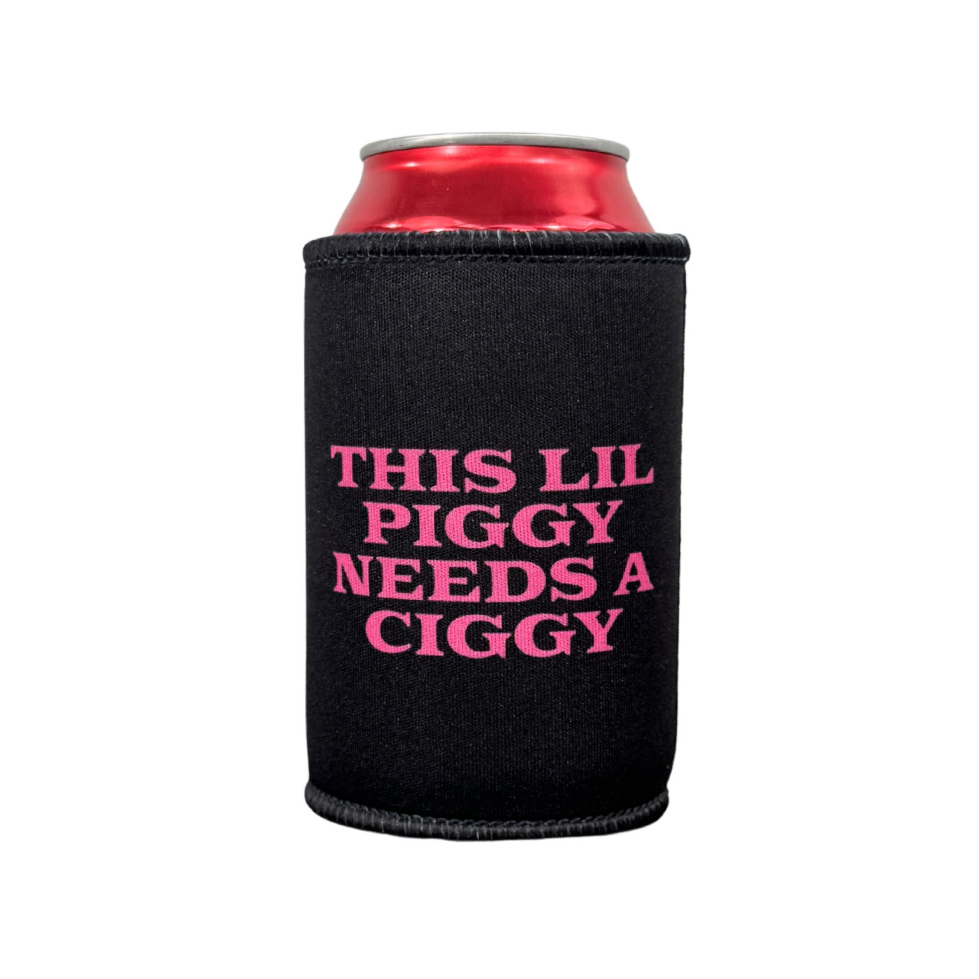 THIS LIL PIGGY STUBBY HOLDER