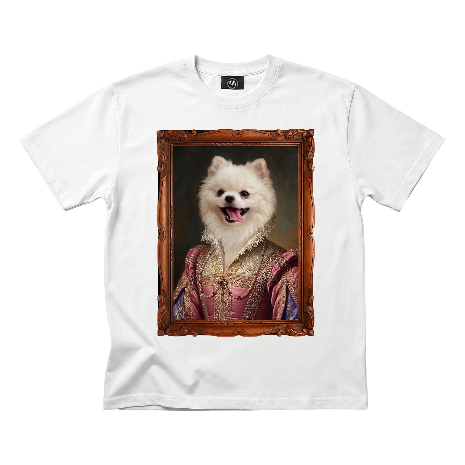 Custom Girl Dog Renaissance Tee