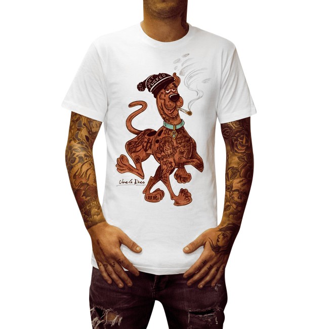 STONED SCOOBY WHITE TEE