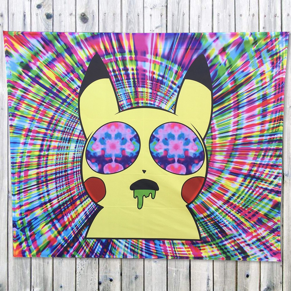 PIKACHU TRIPPIN WALL HANGING PIKACHU TRIPPIN WALL HANGING