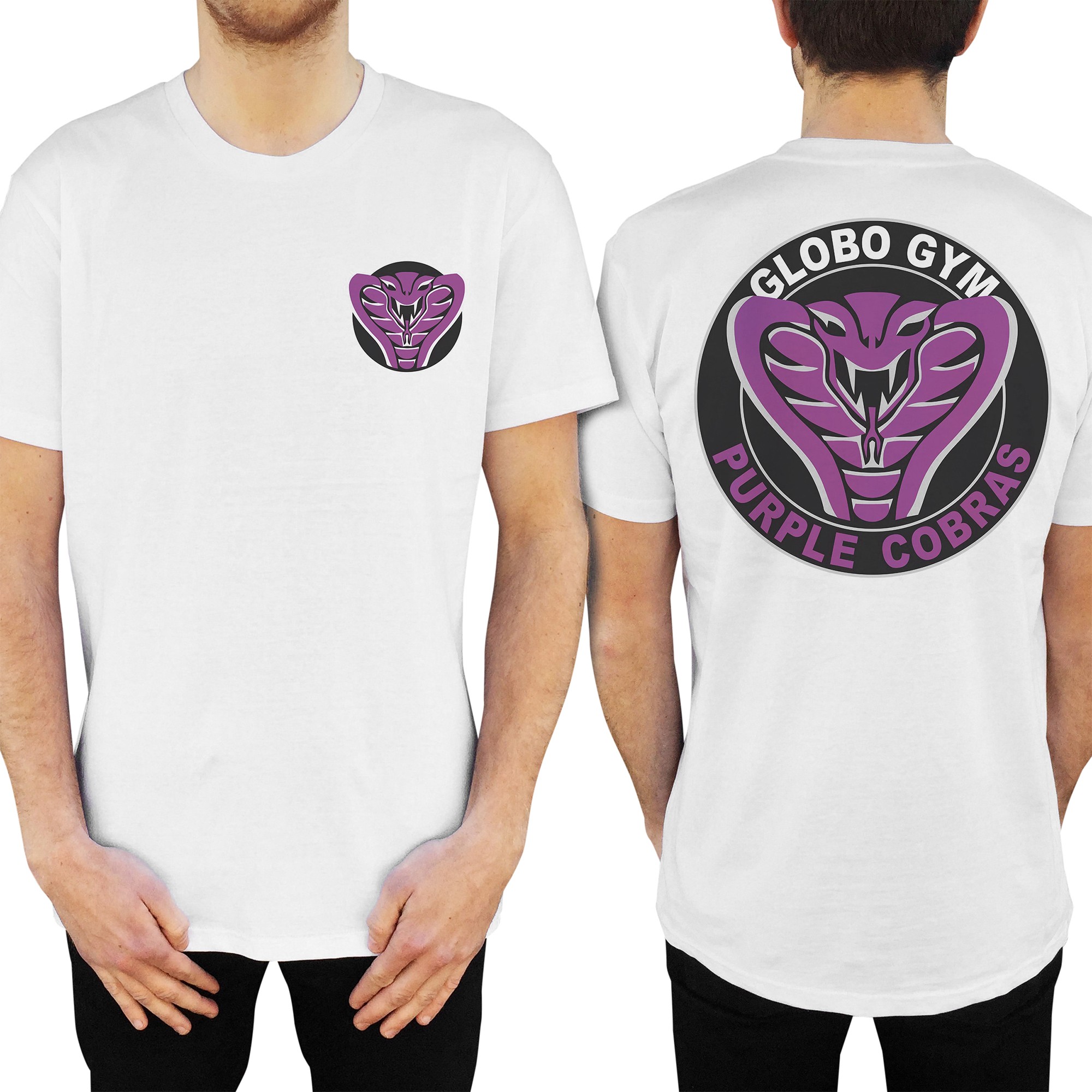 GLOBO GYM DB FRONT AND BACK TEE GLOBO GYM DB FRONT AND BACK TEE