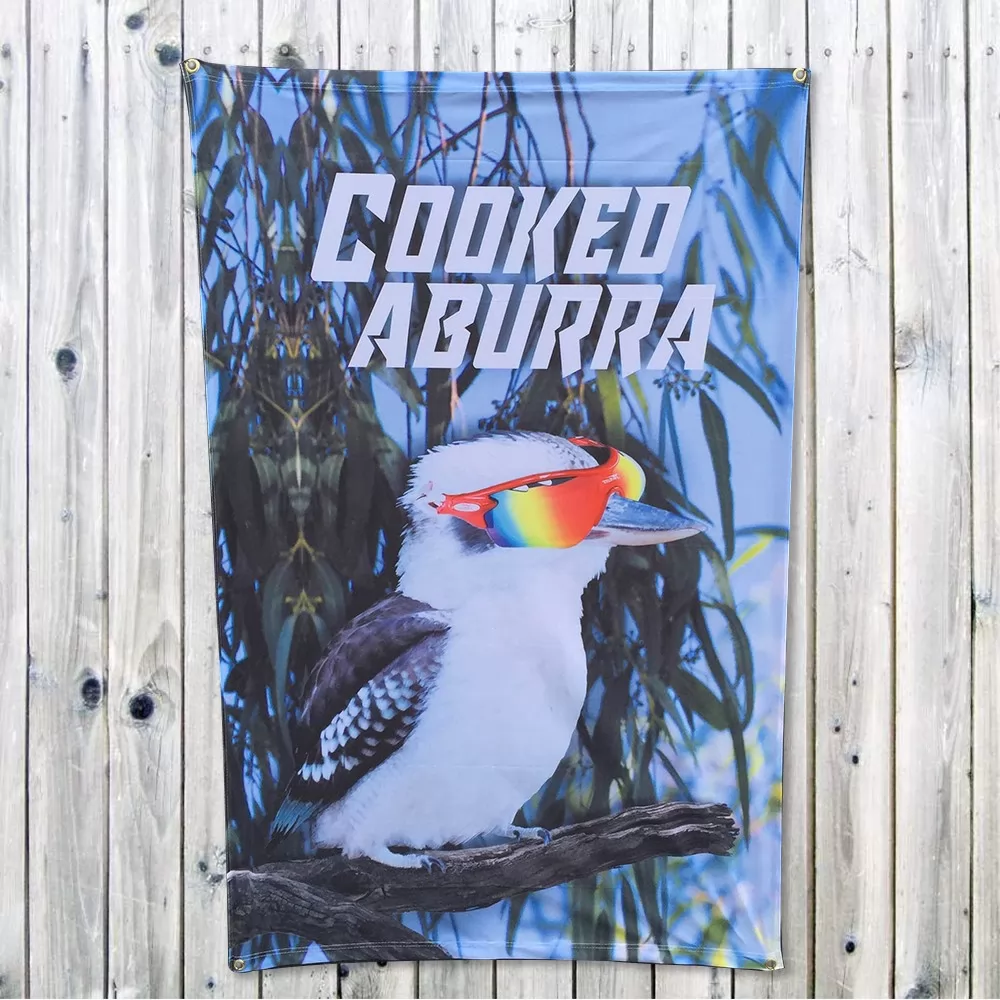 COOKEDABURRA PRINT WALL HANGING 950 X 1500MM COOKEDABURRA PRINT WALL HANGING 950 X 1500MM