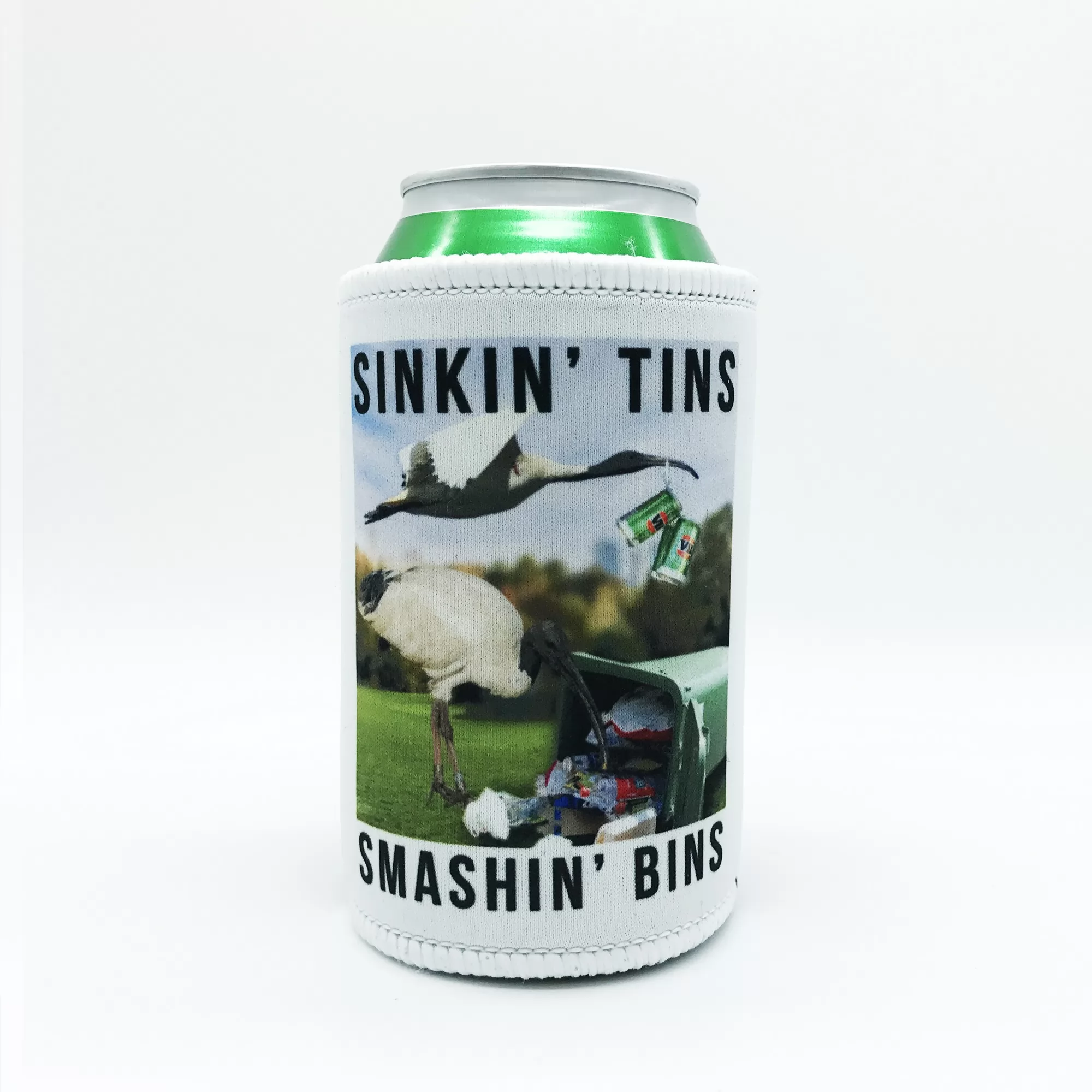 BIN CHICKEN STUBBY HOLDER