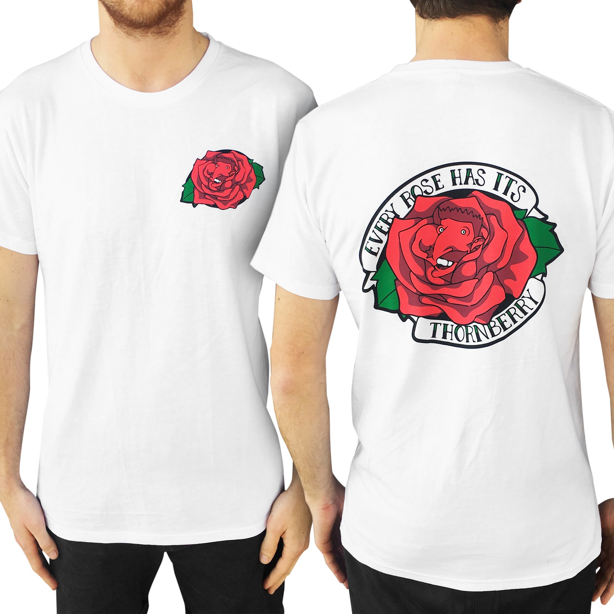 FRONT AND BACK EVERY ROSE TEE