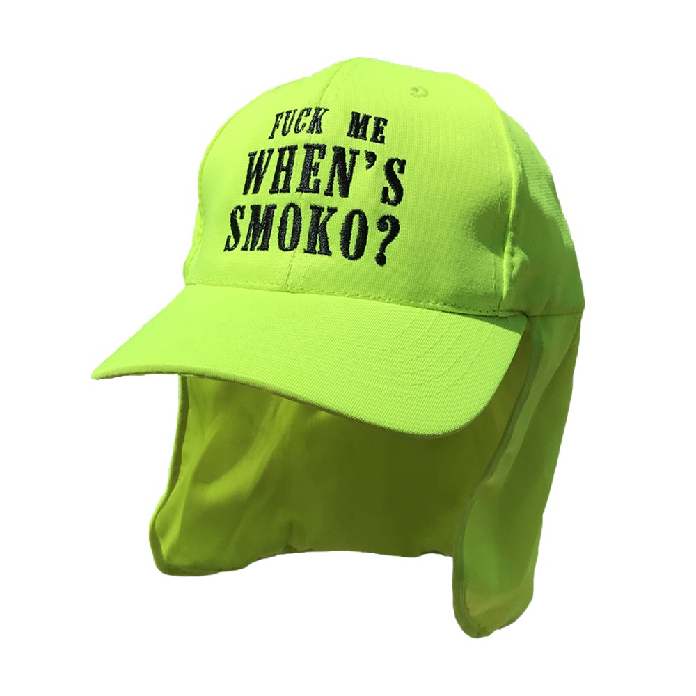 HI-VIS WHENS SMOKO LEGIONNAIRES HAT HI-VIS WHENS SMOKO LEGIONNAIRES HAT