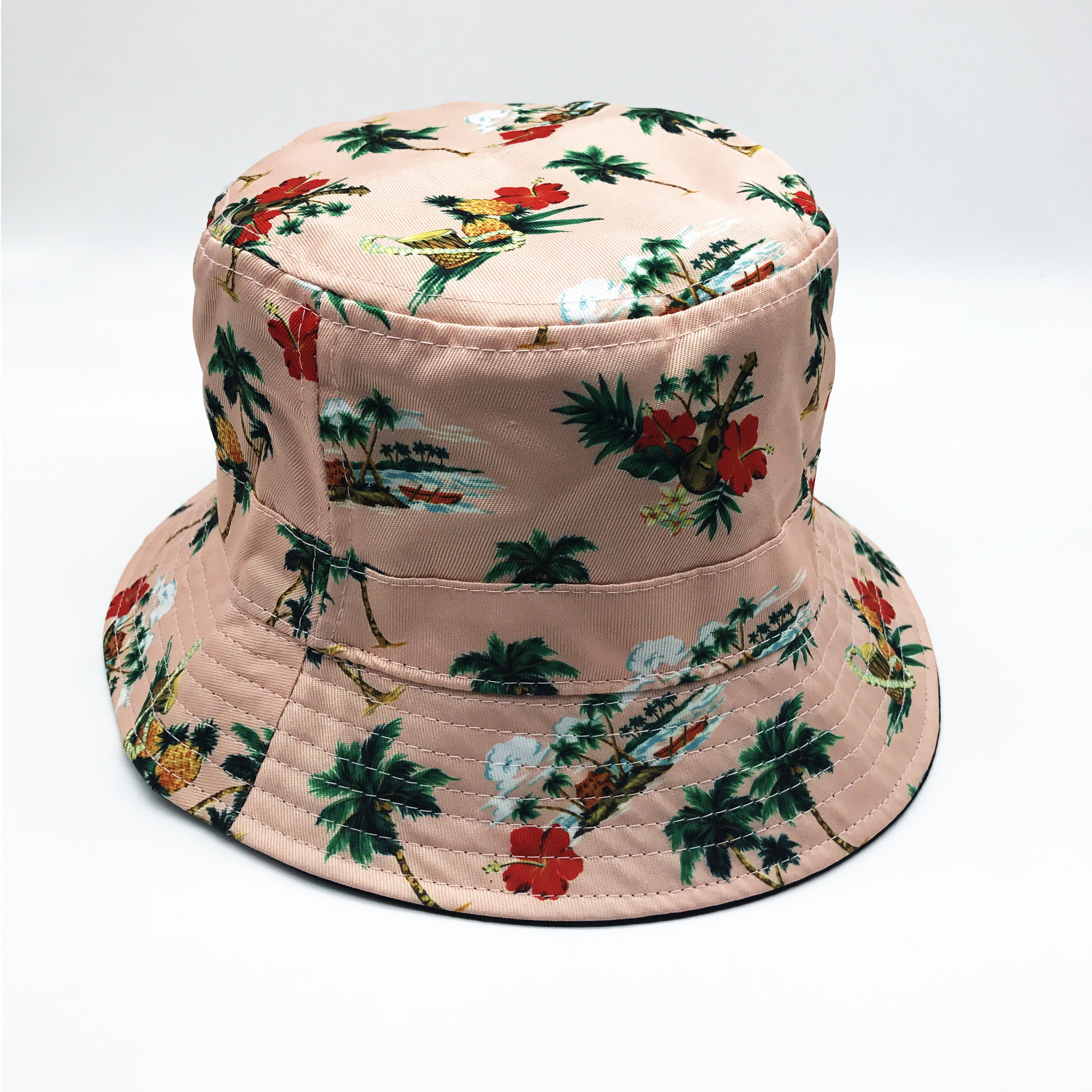 Dusty Pink Reversible Bucket Hat | Uncle Reco