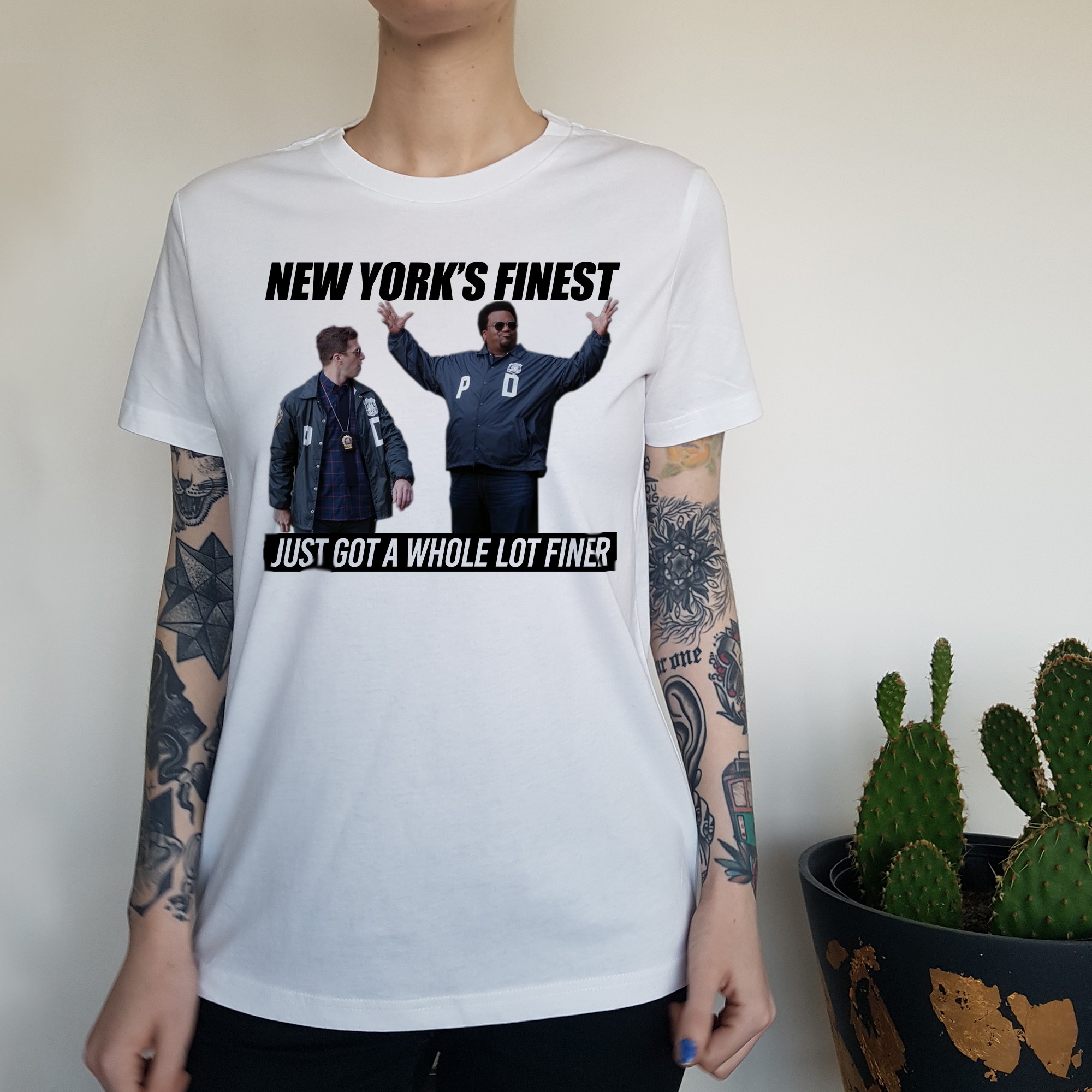WOMENS NEW YORKS FINEST TEE
