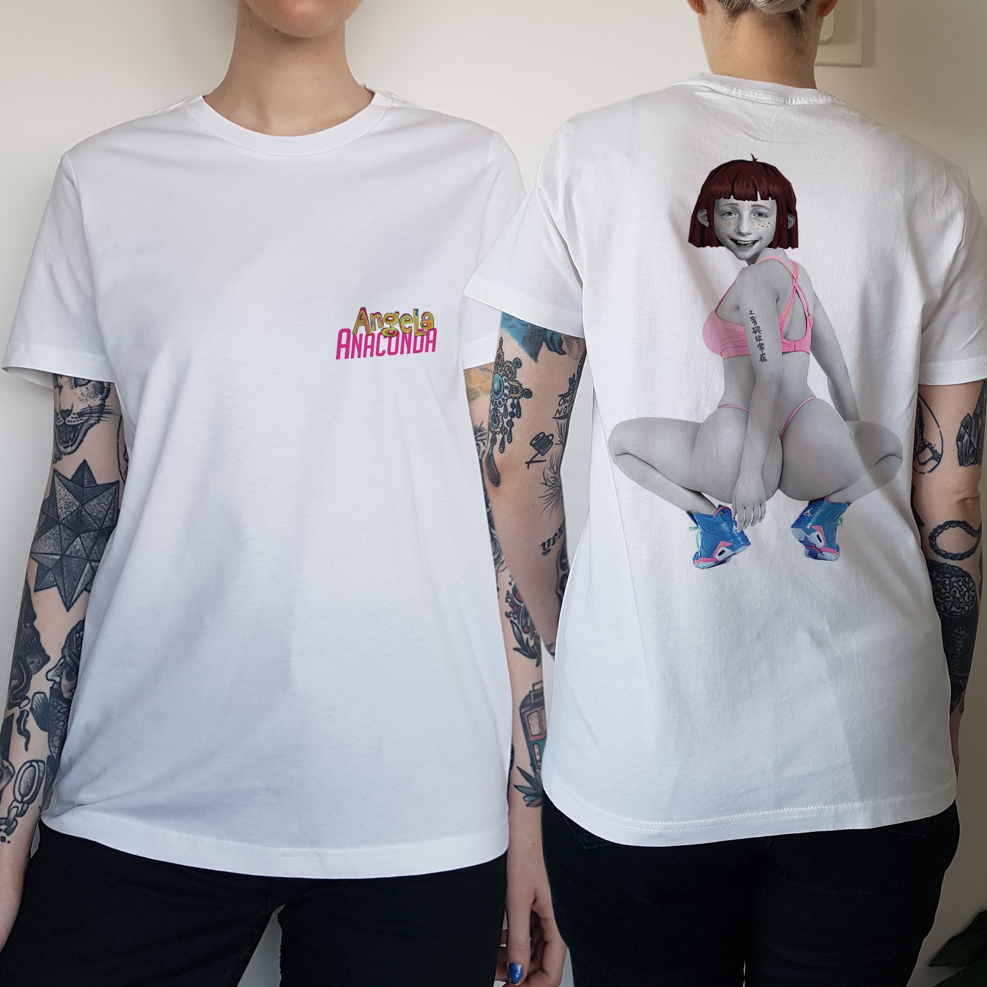 WOMENS ANACONDA WHITE TEE
