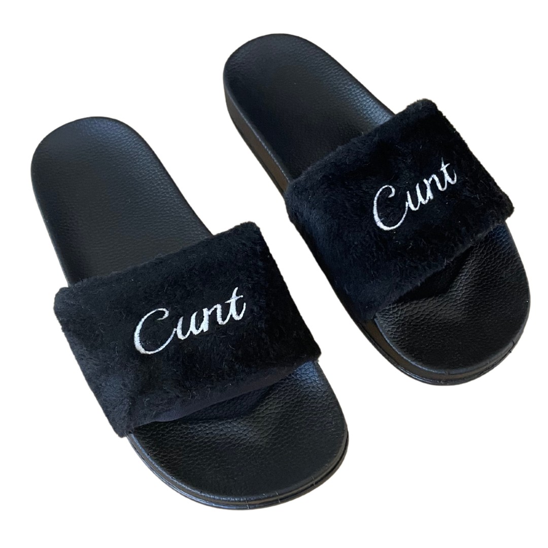 CURSIVE FUR SLIDES CURSIVE FUR SLIDES