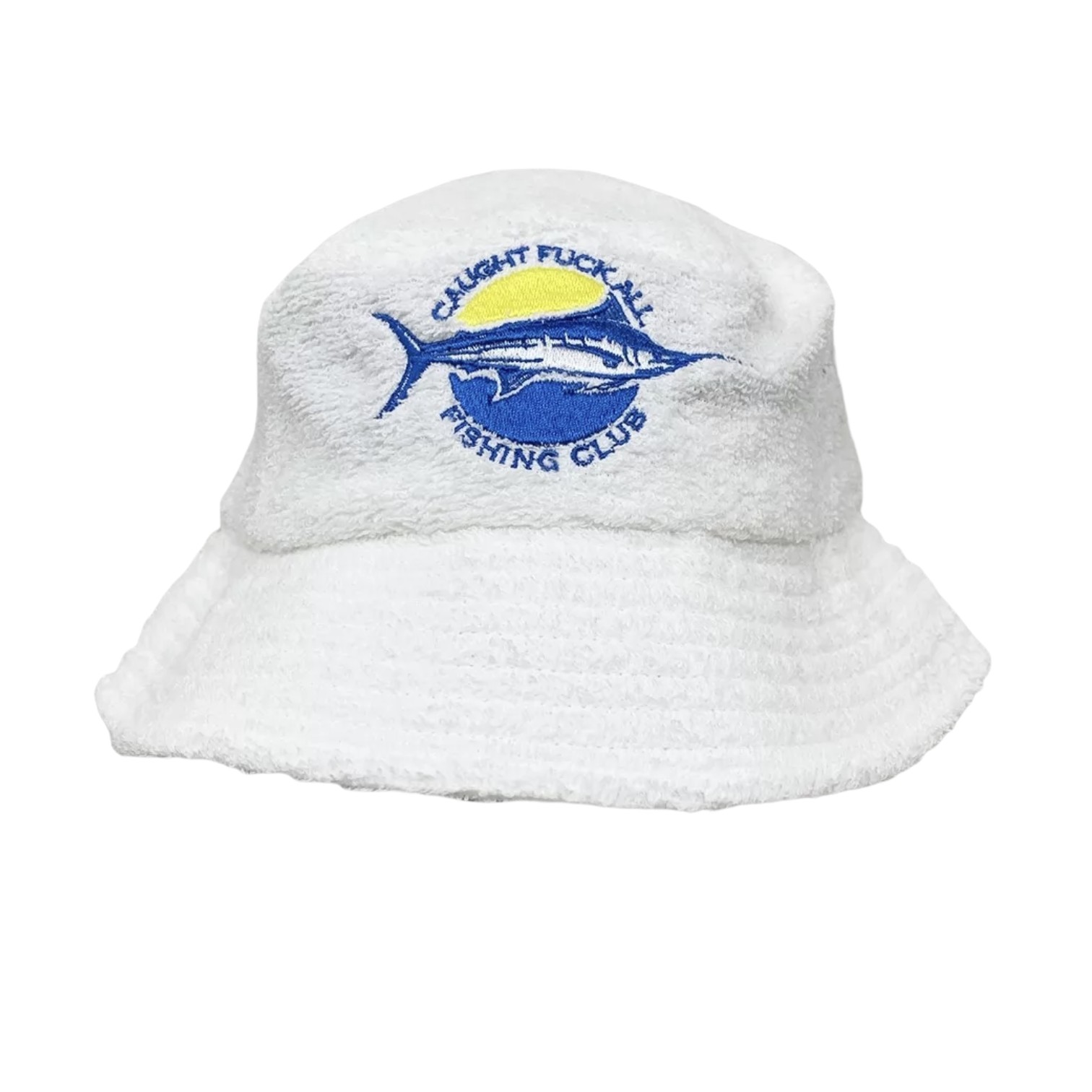 towelling bucket hat