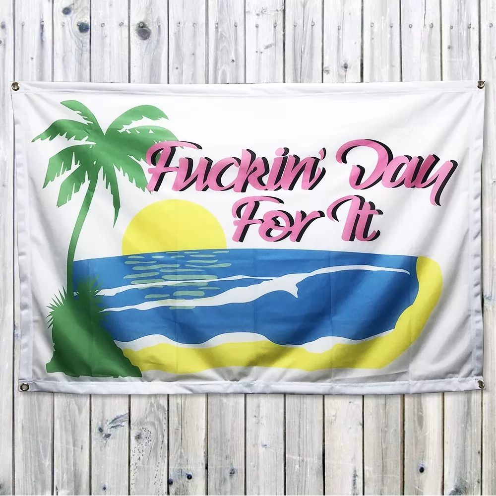 DAY FOR IT WALL HANGING 1200 X 800MM DAY FOR IT WALL HANGING 1200 X 800MM