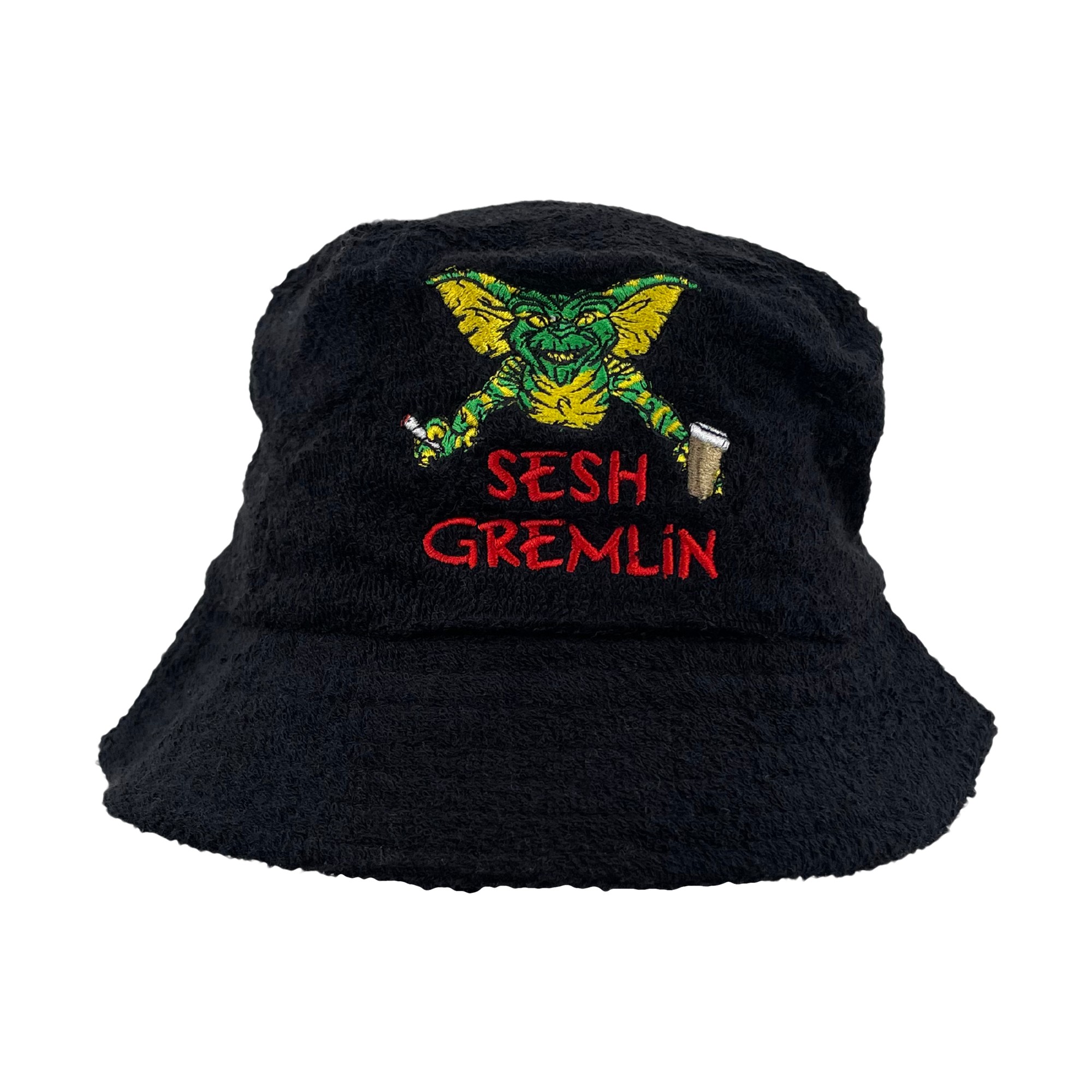 SESH GREMLIN TERRY TOWEL BUCKET HAT SESH GREMLIN TERRY TOWEL BUCKET HAT