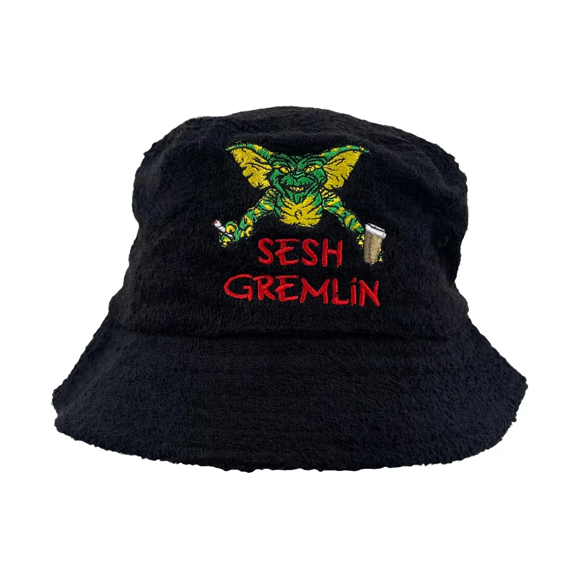 SESH GREMLIN TERRY TOWEL BUCKET HAT SESH GREMLIN TERRY TOWEL BUCKET HAT