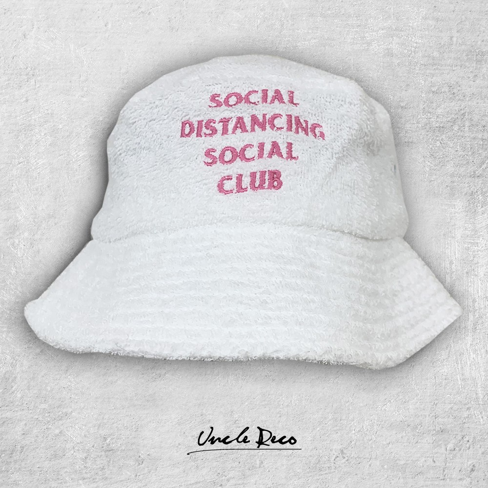 towelling bucket hat