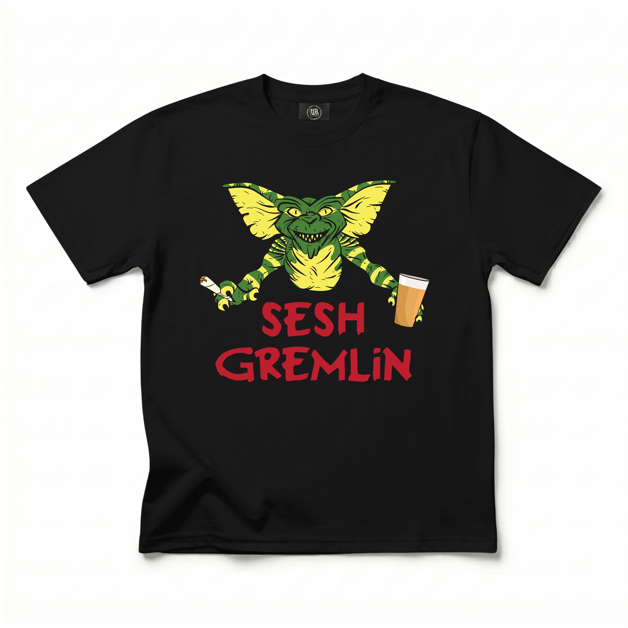 SESH GREMLIN BLACK TEE SESH GREMLIN BLACK TEE