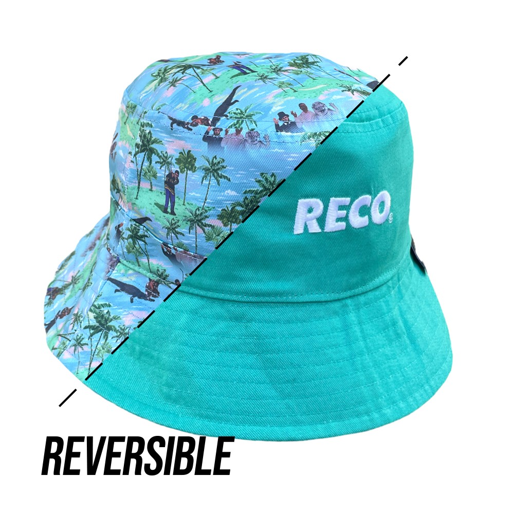 hawaiian bucket hat