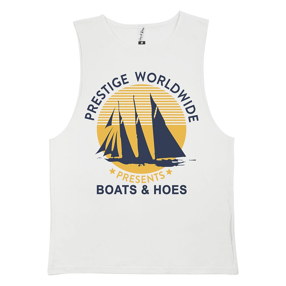 BOATS N HOES WHITE TANK BOATS N HOES WHITE TANK