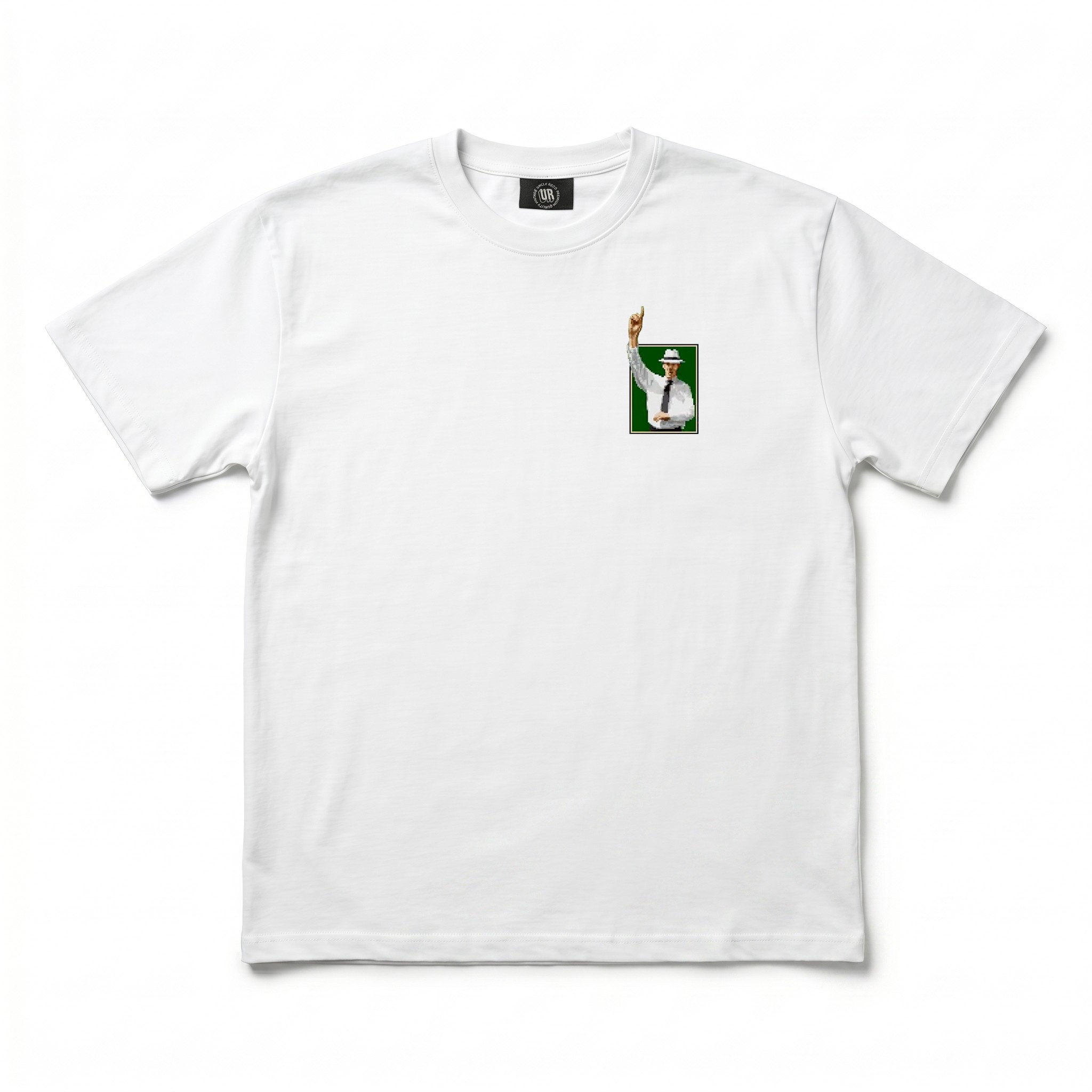 INTERNATIONAL CRICKET FRONT AND BACK WHITE TEE