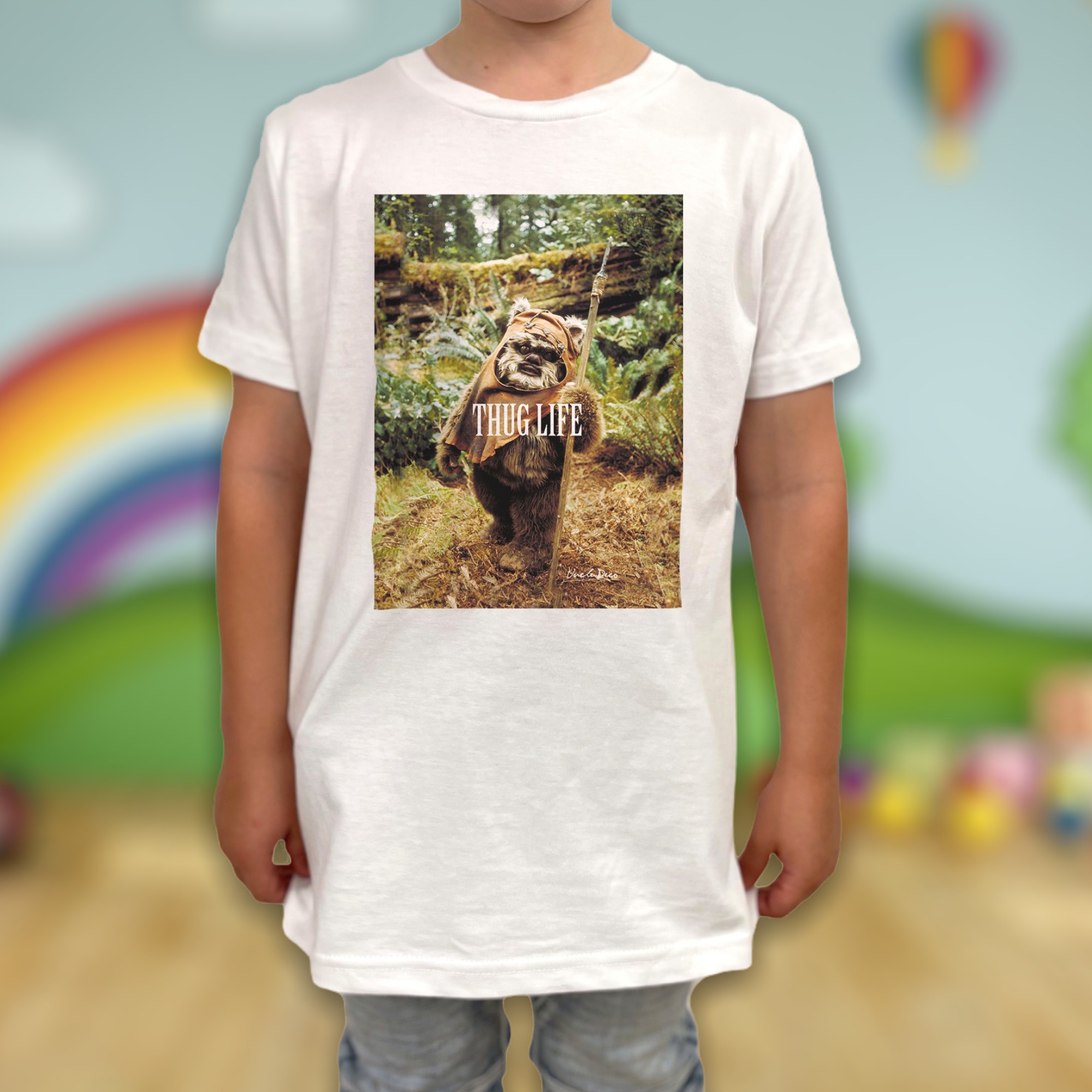 EWOK THUG LIFE KIDS TEE EWOK THUG LIFE KIDS TEE