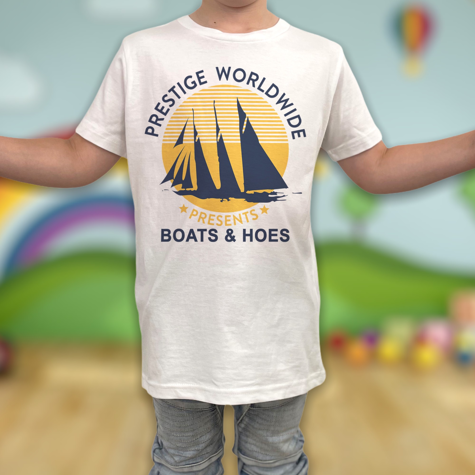 PRESTIGE WORLDWIDE KIDS TEE PRESTIGE WORLDWIDE KIDS TEE