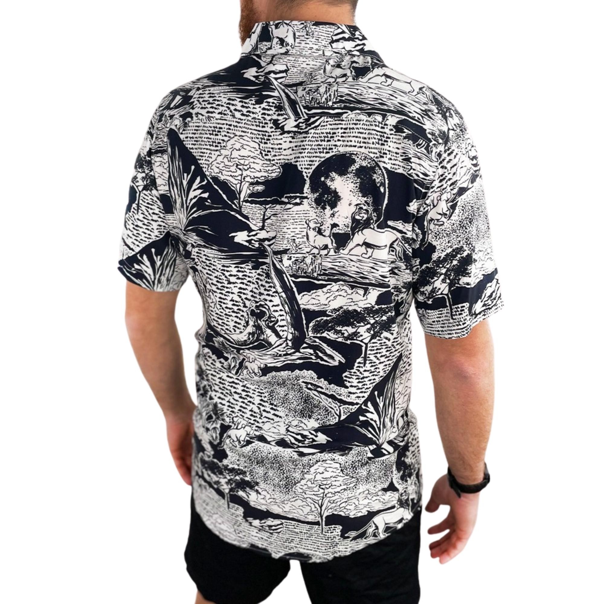 Lion king button up shirt outlet