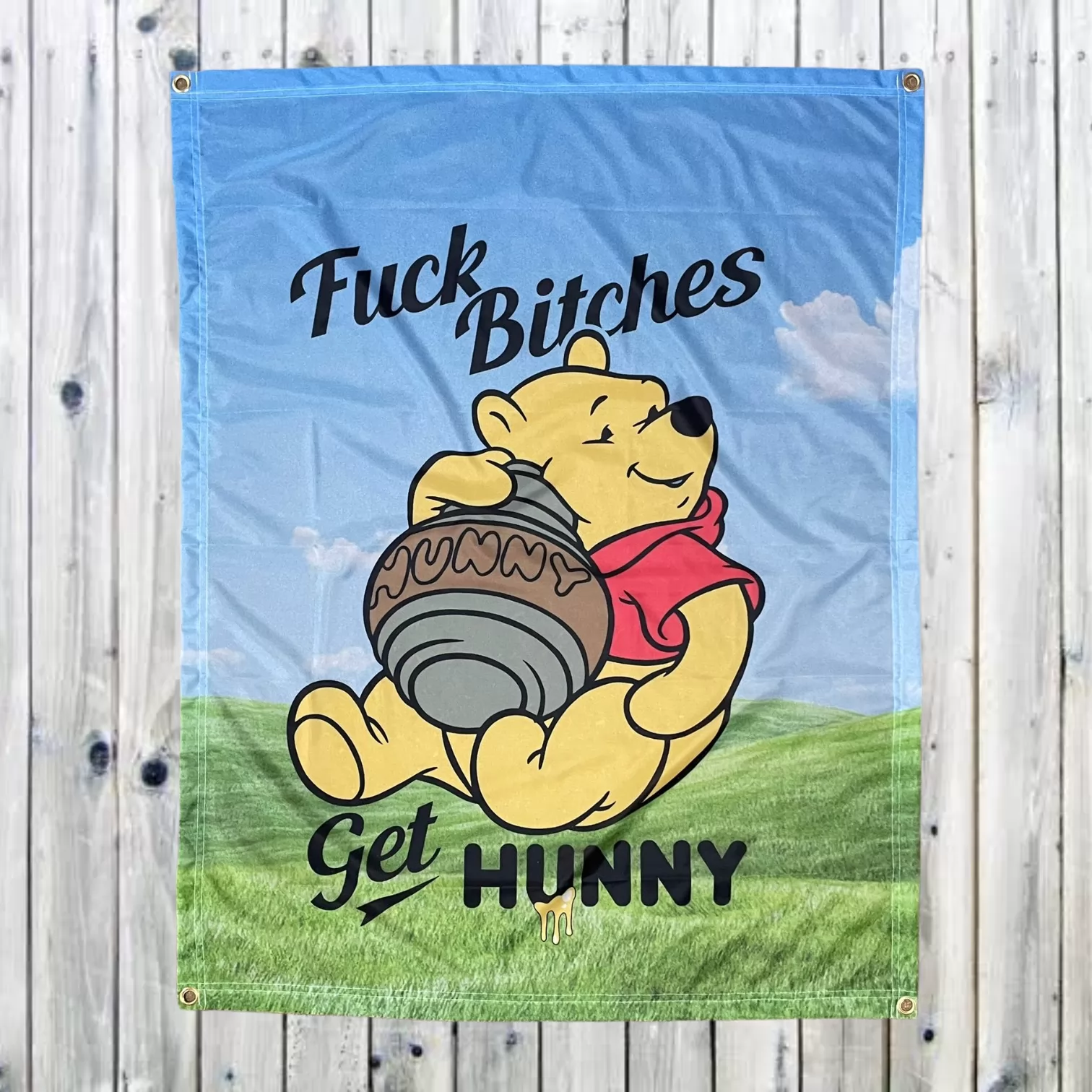 GET HUNNY WALL HANGING 750 X 1000MM GET HUNNY WALL HANGING 750 X 1000MM