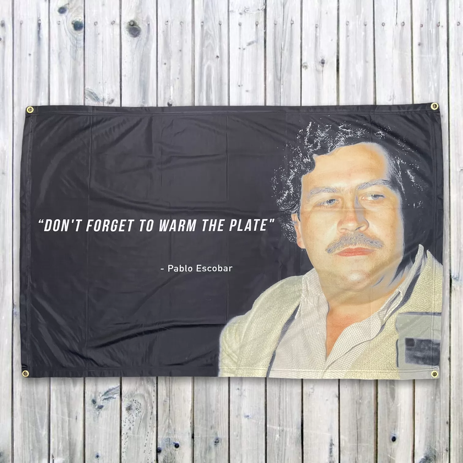 WARM THE PLATE WALL HANGING