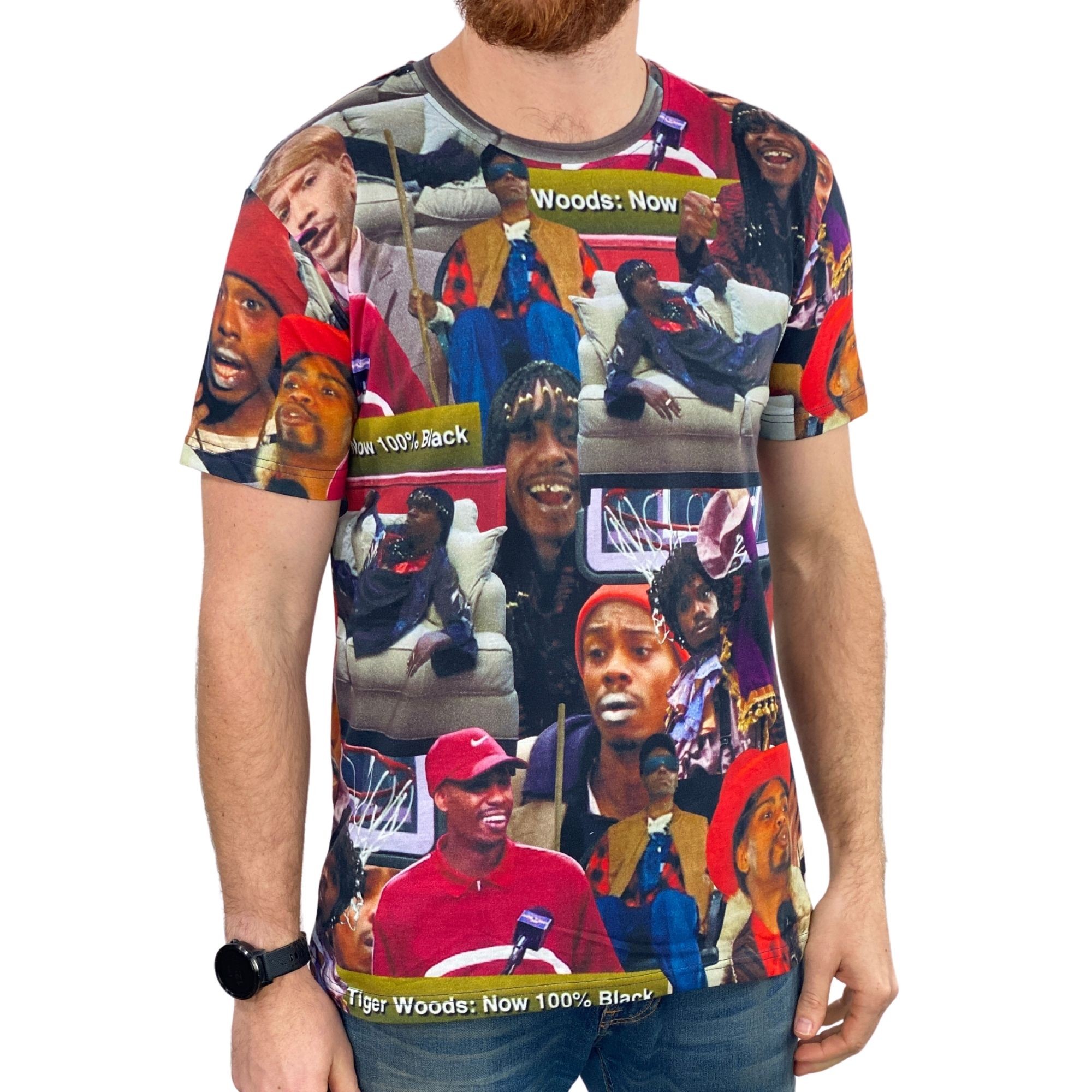 FULL PRINT CHAPELLE TRIBUTE TEE