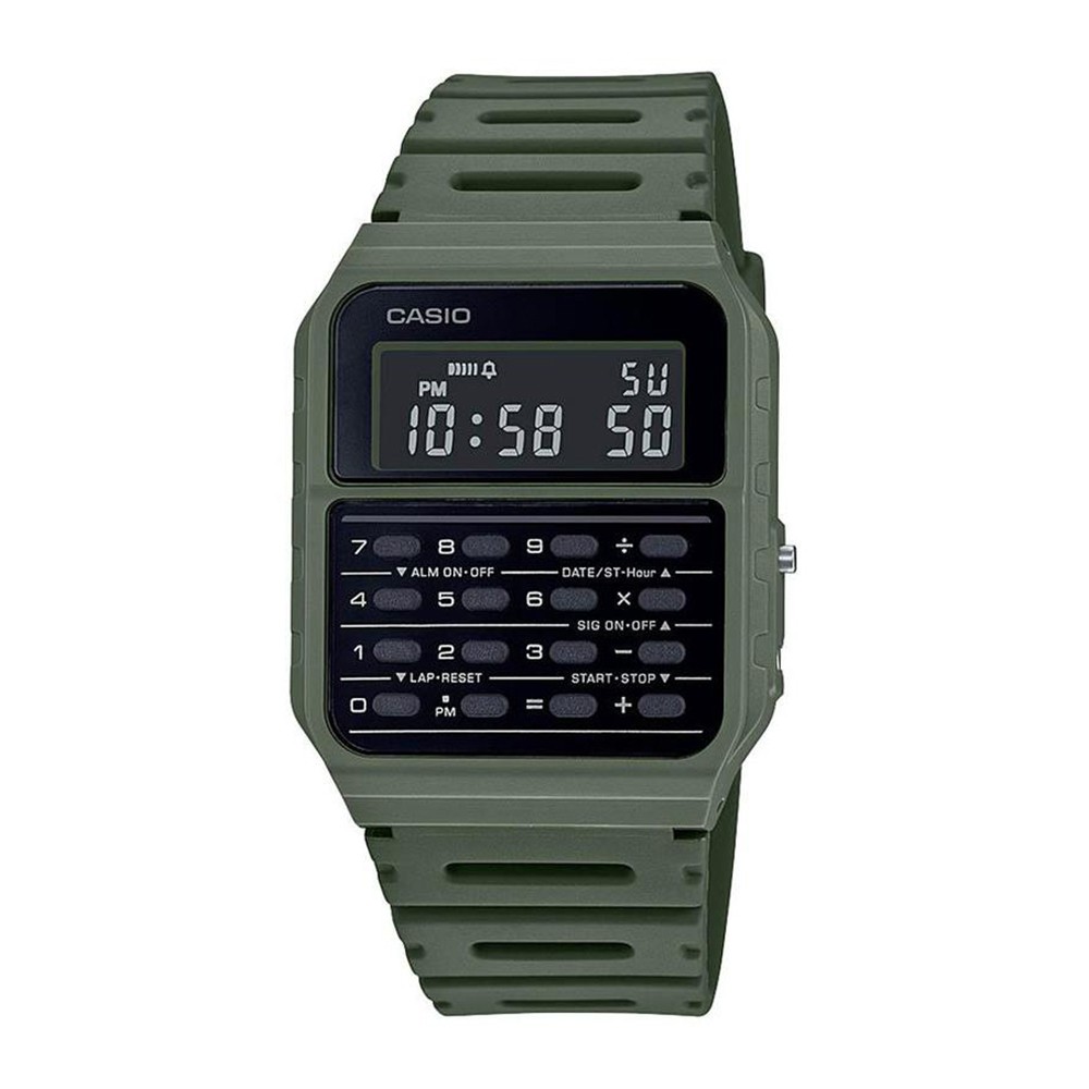 CASIO GREEN CALCULATOR WATCH CASIO GREEN CALCULATOR WATCH