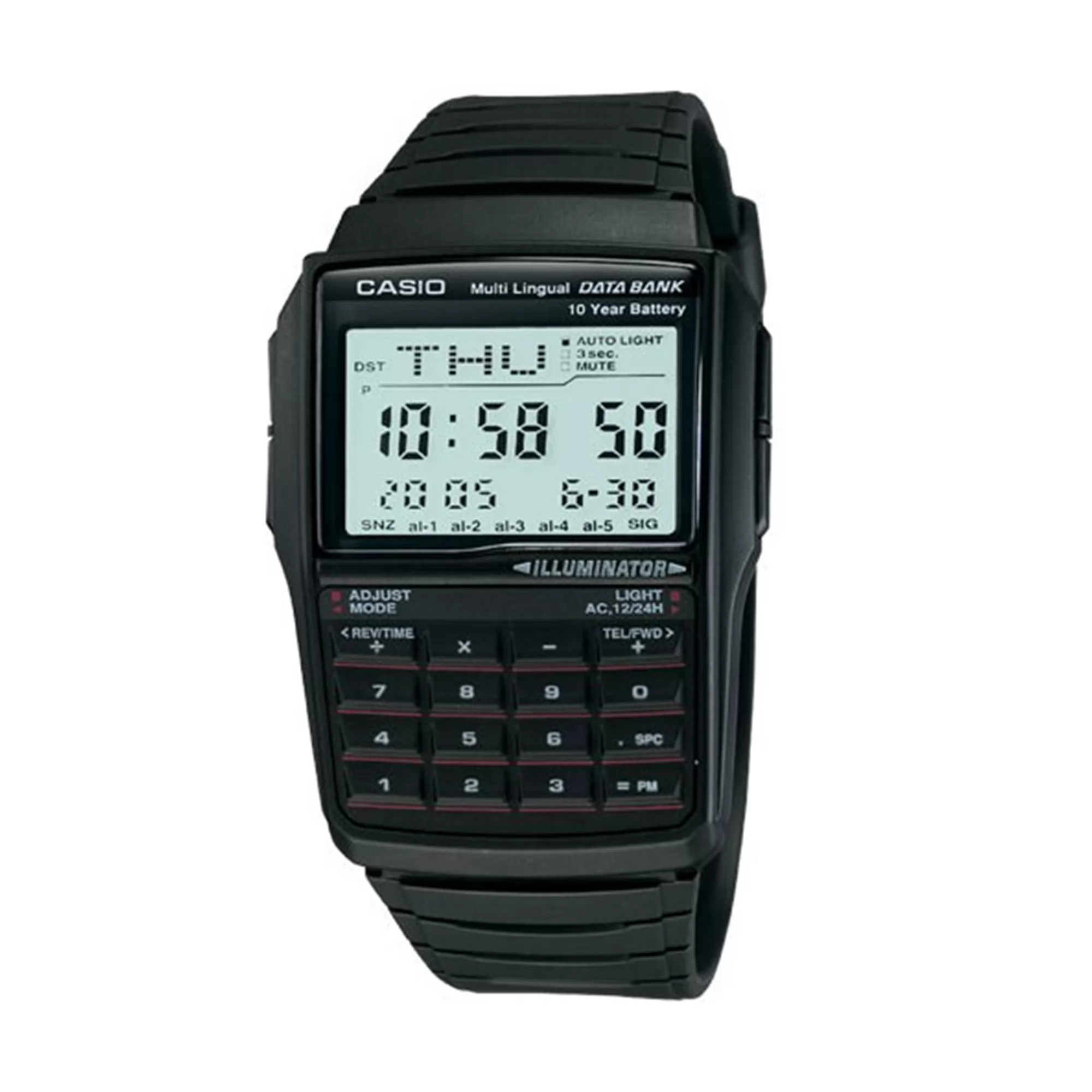 CASIO RETRO CALCULATOR WATCH