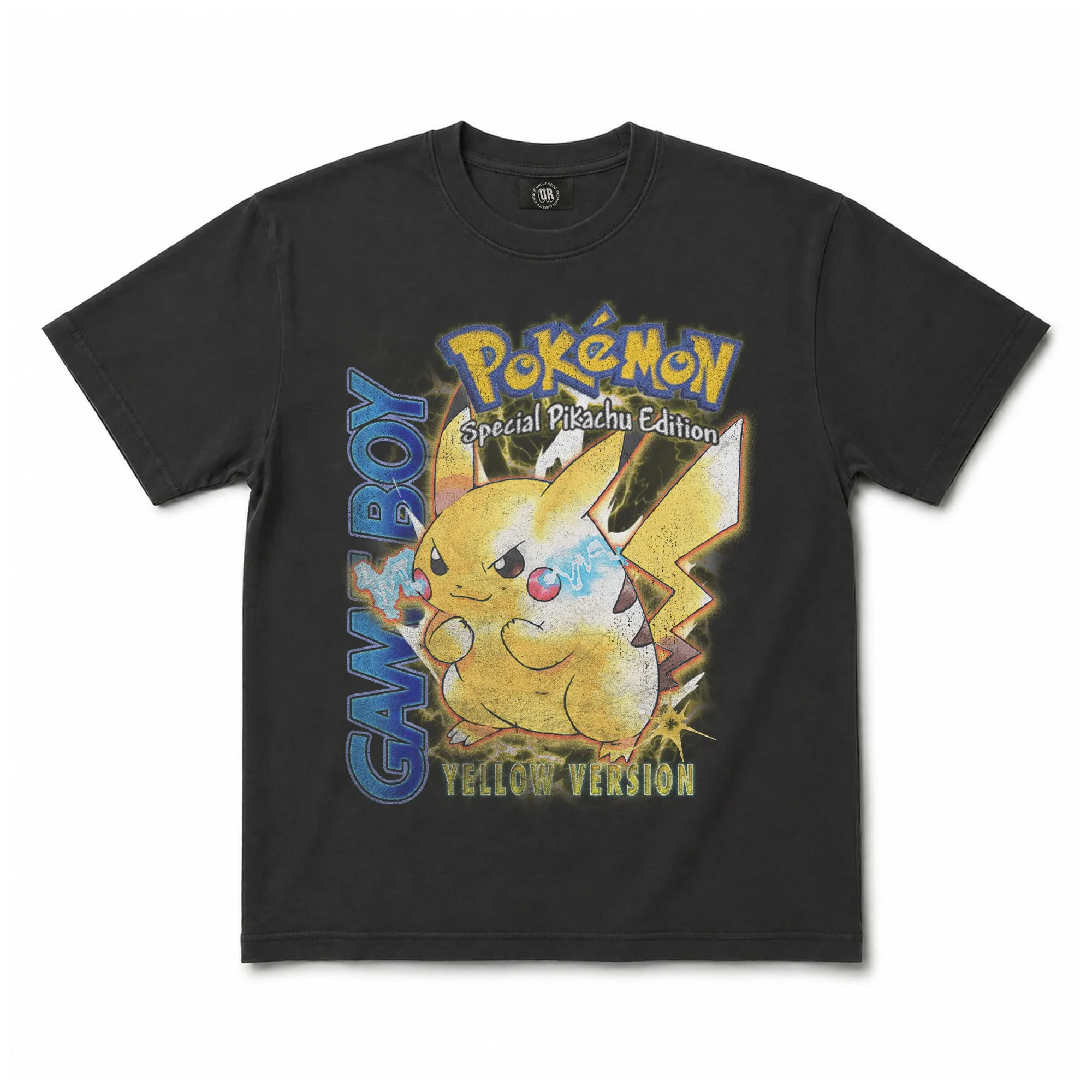 VINTAGE YELLOW VERSION T-SHIRT VINTAGE YELLOW VERSION T-SHIRT