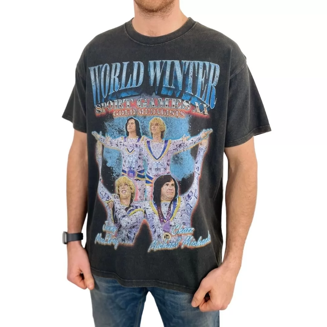 VINTAGE WINTER SPORT GAMES T-SHIRT VINTAGE WINTER SPORT GAMES T-SHIRT