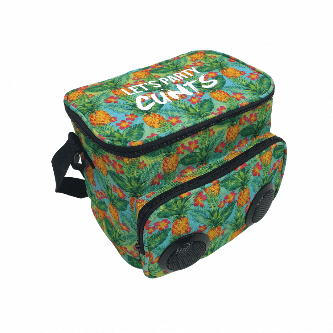 LETS PARTY COOLER BAG WITH SPEAKERS