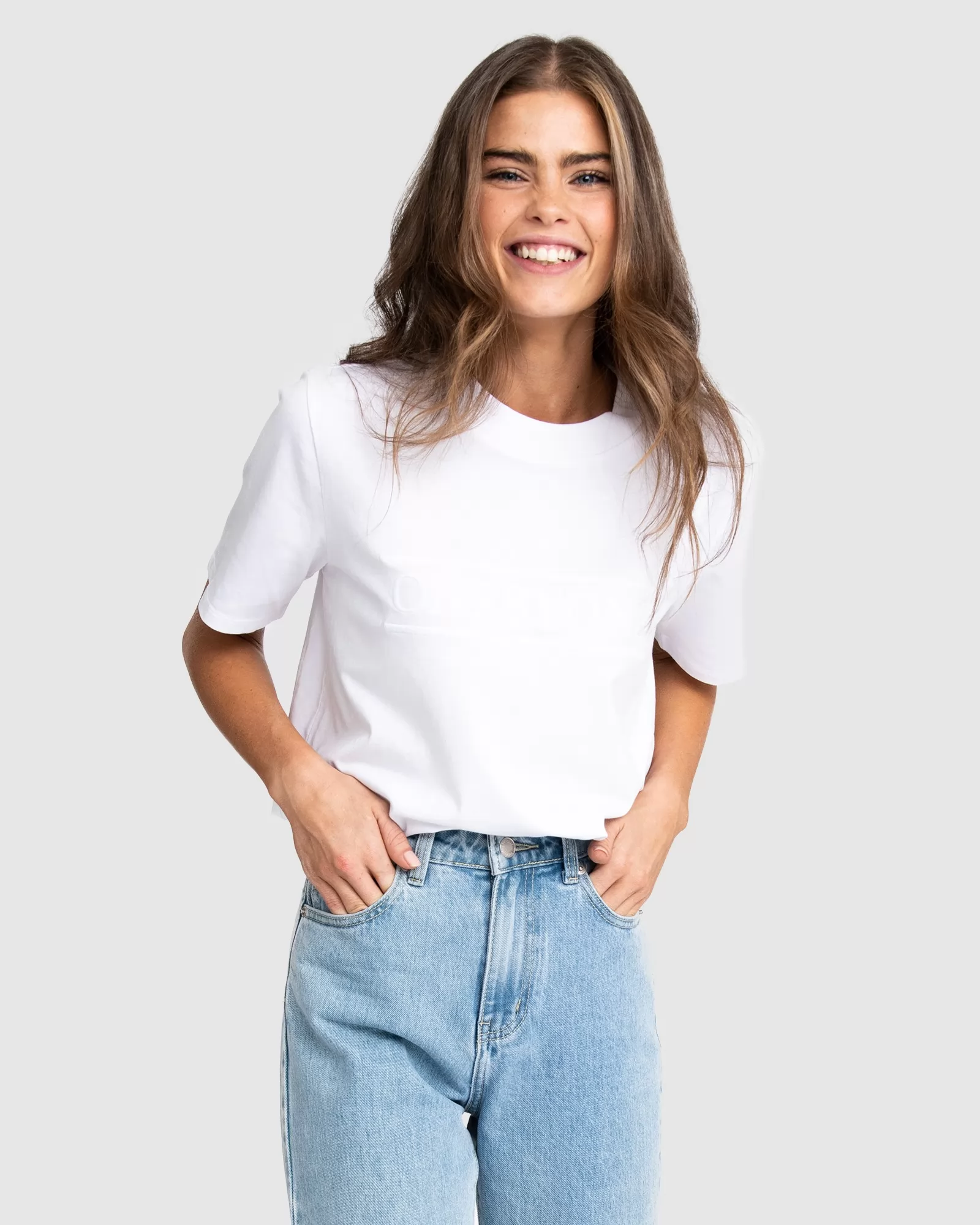 AURORA WHITE TEE AURORA WHITE TEE