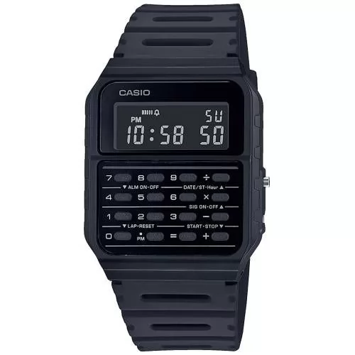 CASIO BLACK CALCULATOR WATCH