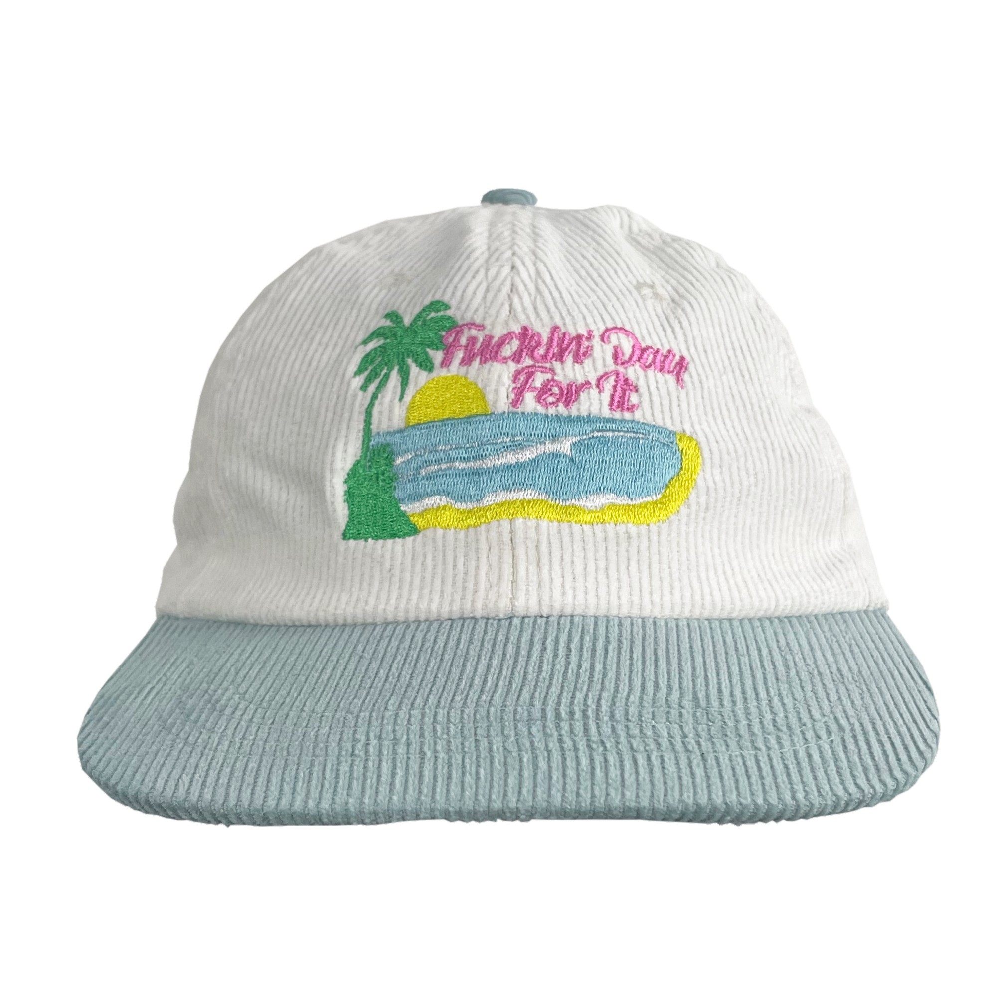 DAY FOR IT TWO TONE CORD HAT