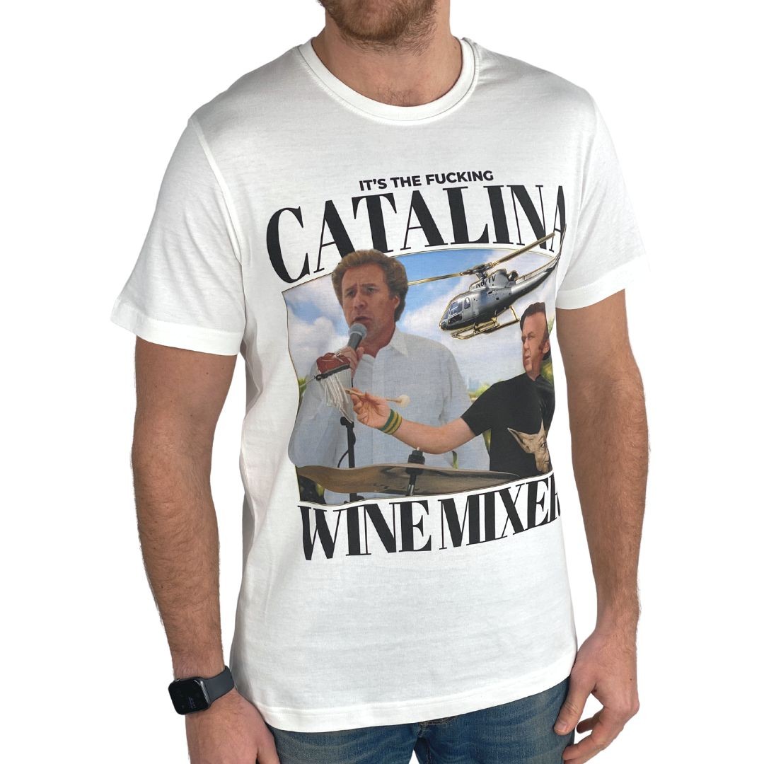 CATALINA WHITE TEE, Catalina White Mens T-Shirt