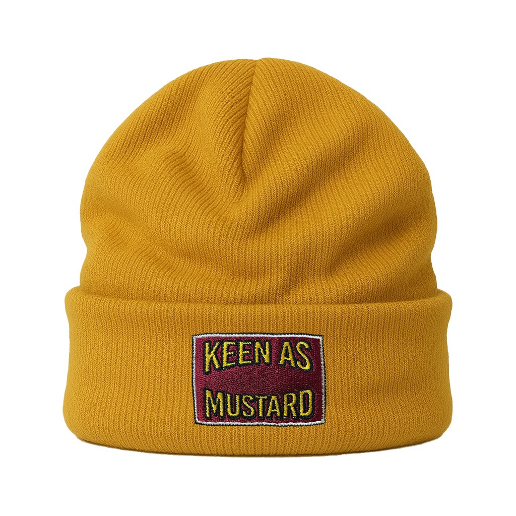 KEEN AS MUSTARD BEANIE