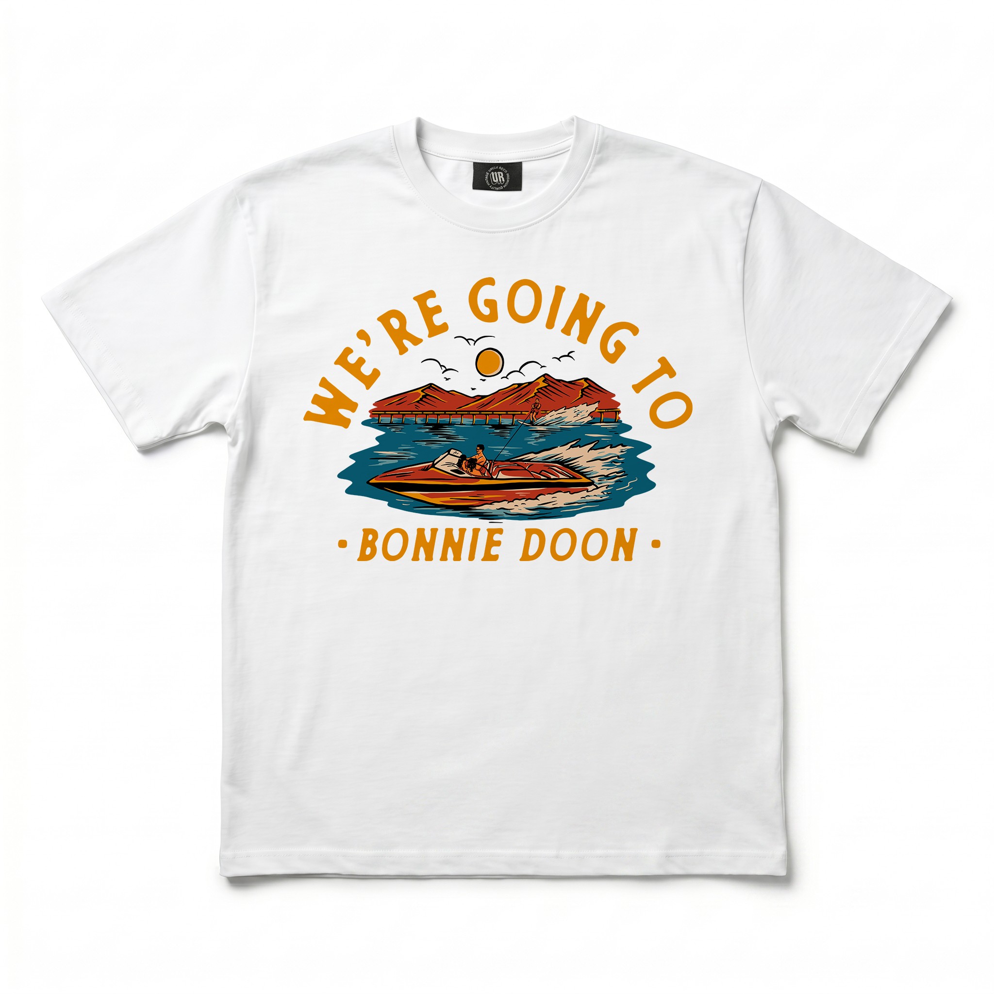 BONNIE DOON WHITE TEE BONNIE DOON WHITE TEE