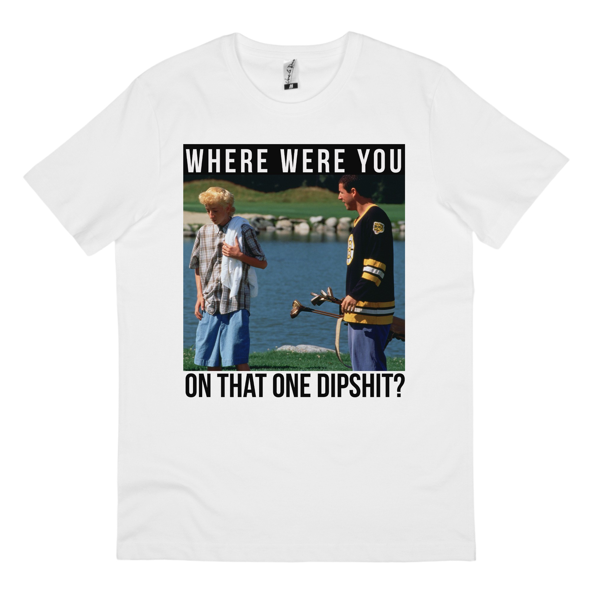 DIPSHIT WHITE TEE DIPSHIT WHITE TEE