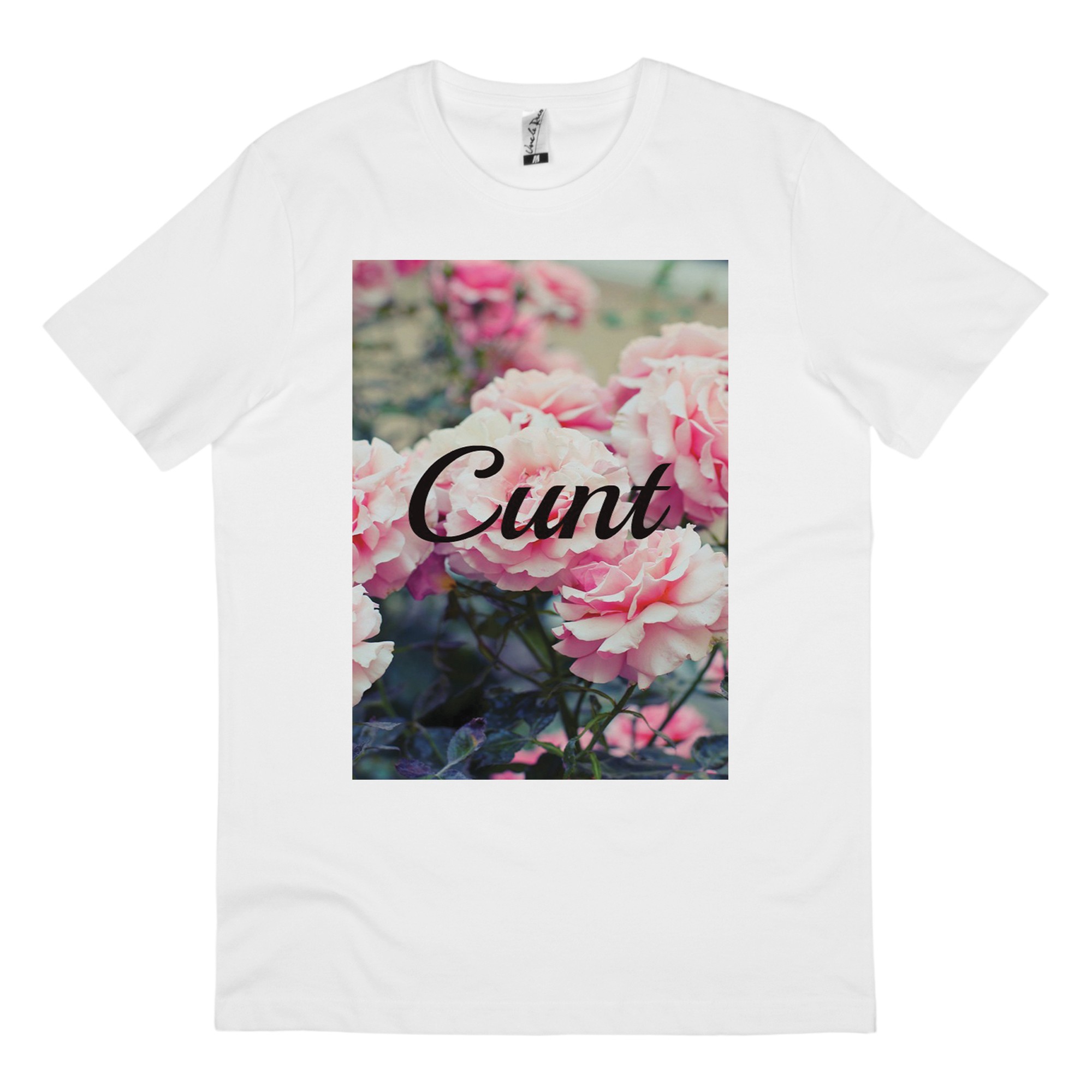 CUNT WHITE TEE CUNT WHITE TEE