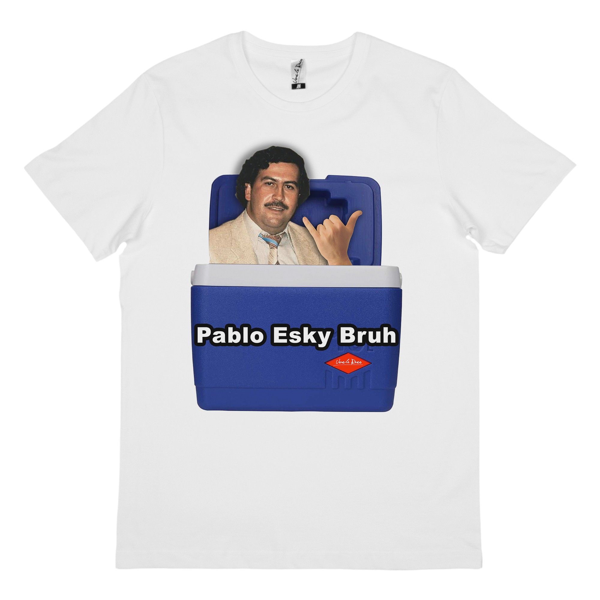 ESKYBRUH WHITE TEE ESKYBRUH WHITE TEE