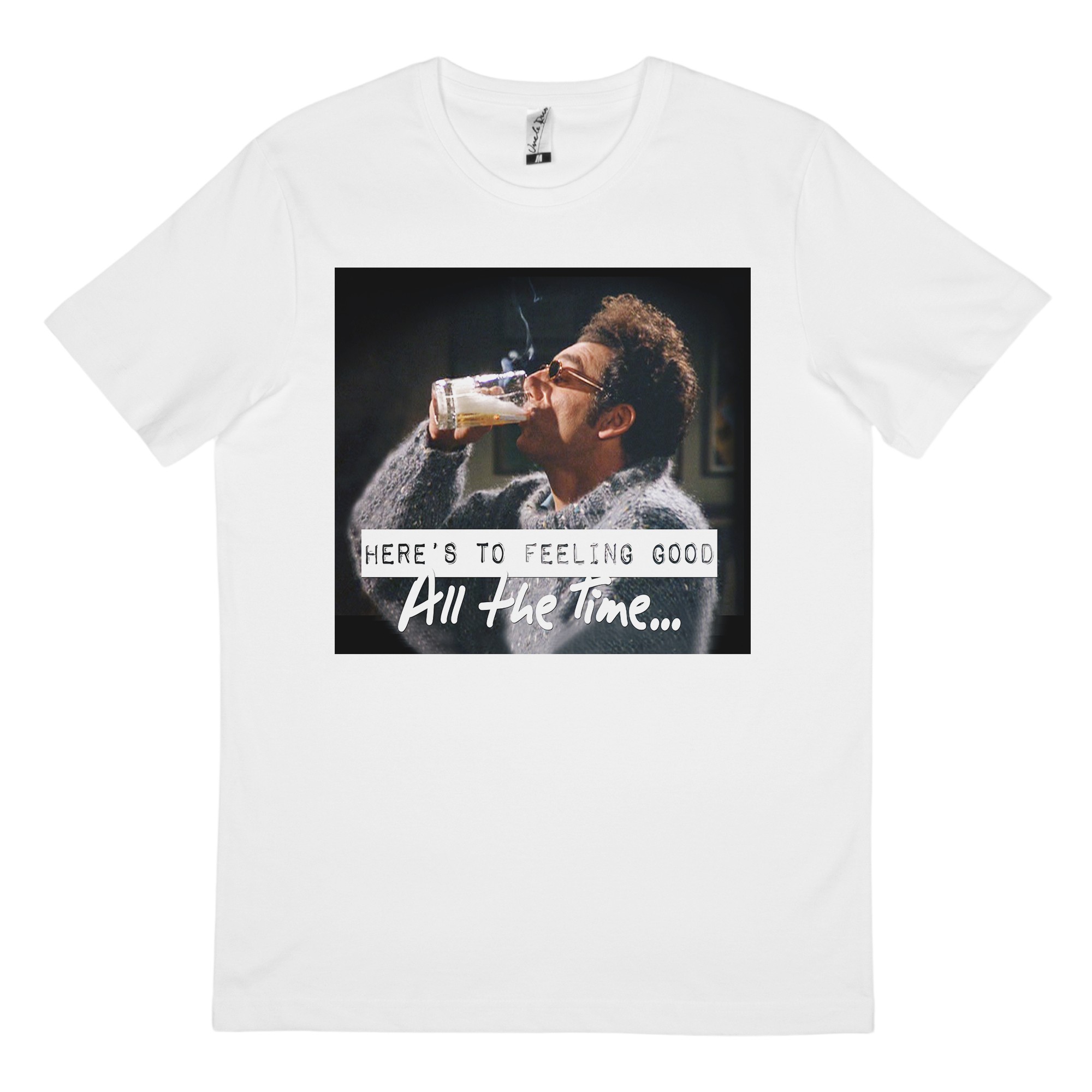 FEELING GOOD WHITE TEE FEELING GOOD WHITE TEE