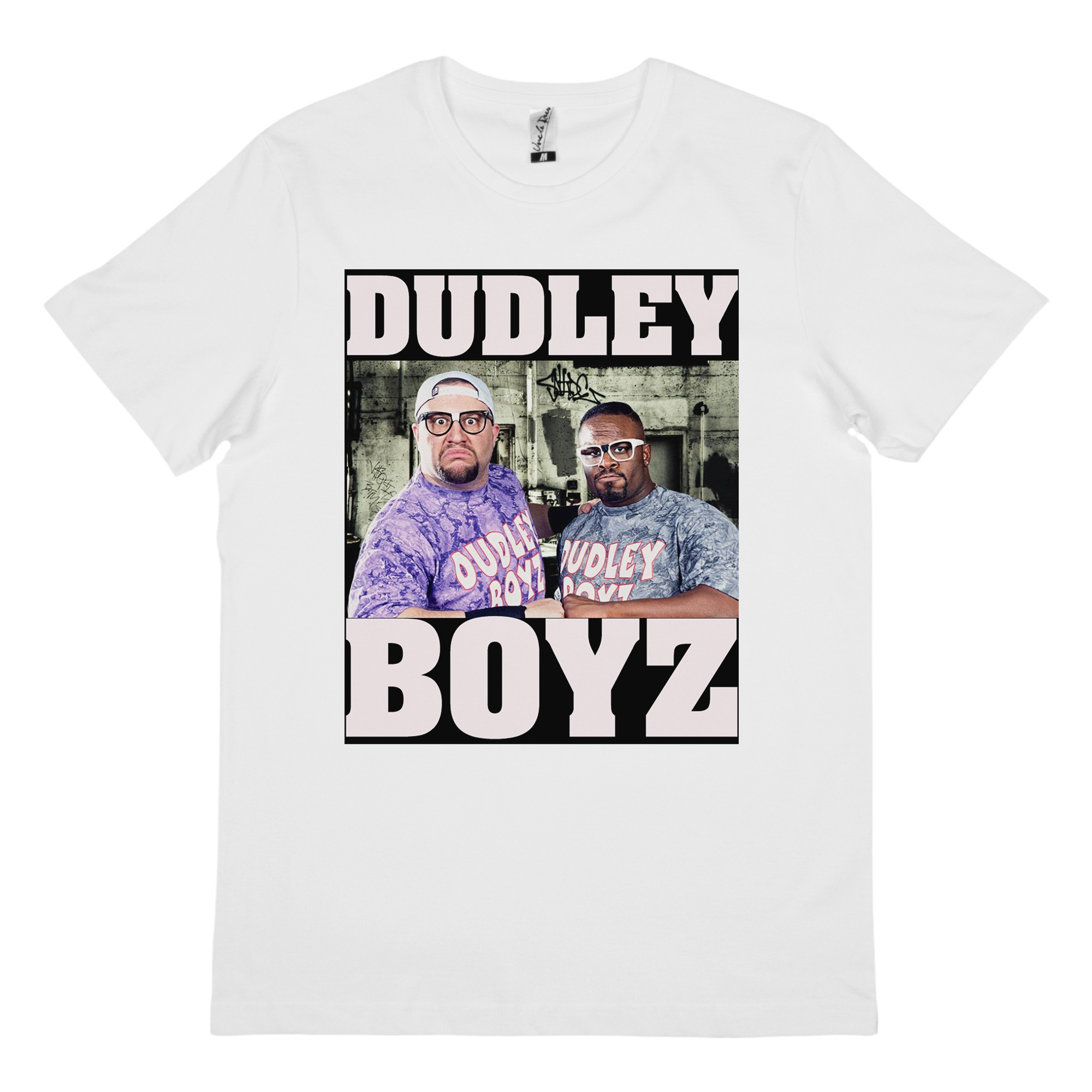 DUDLEY BOYZ WHITE TEE DUDLEY BOYZ WHITE TEE