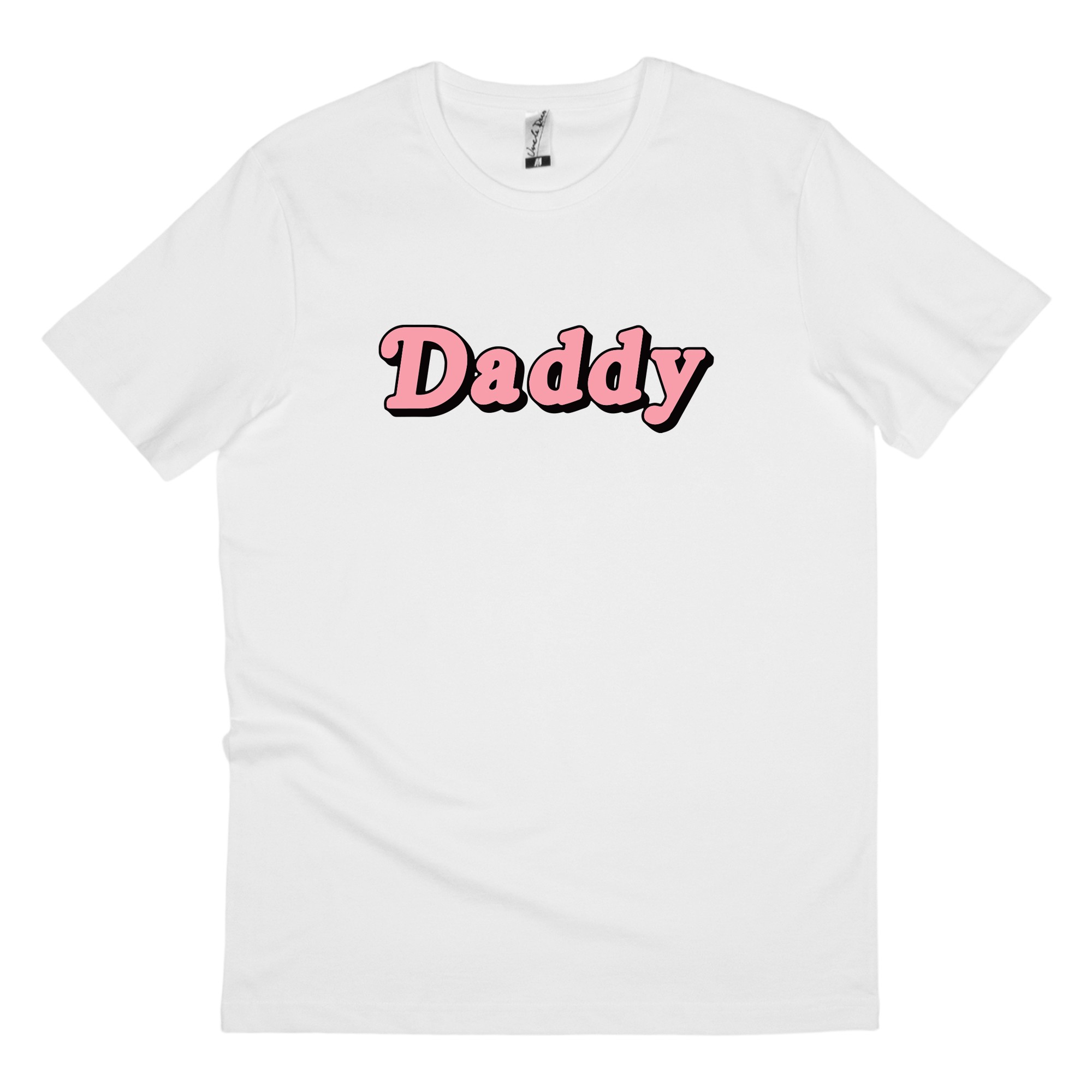 DADDY WHITE TEE DADDY WHITE TEE