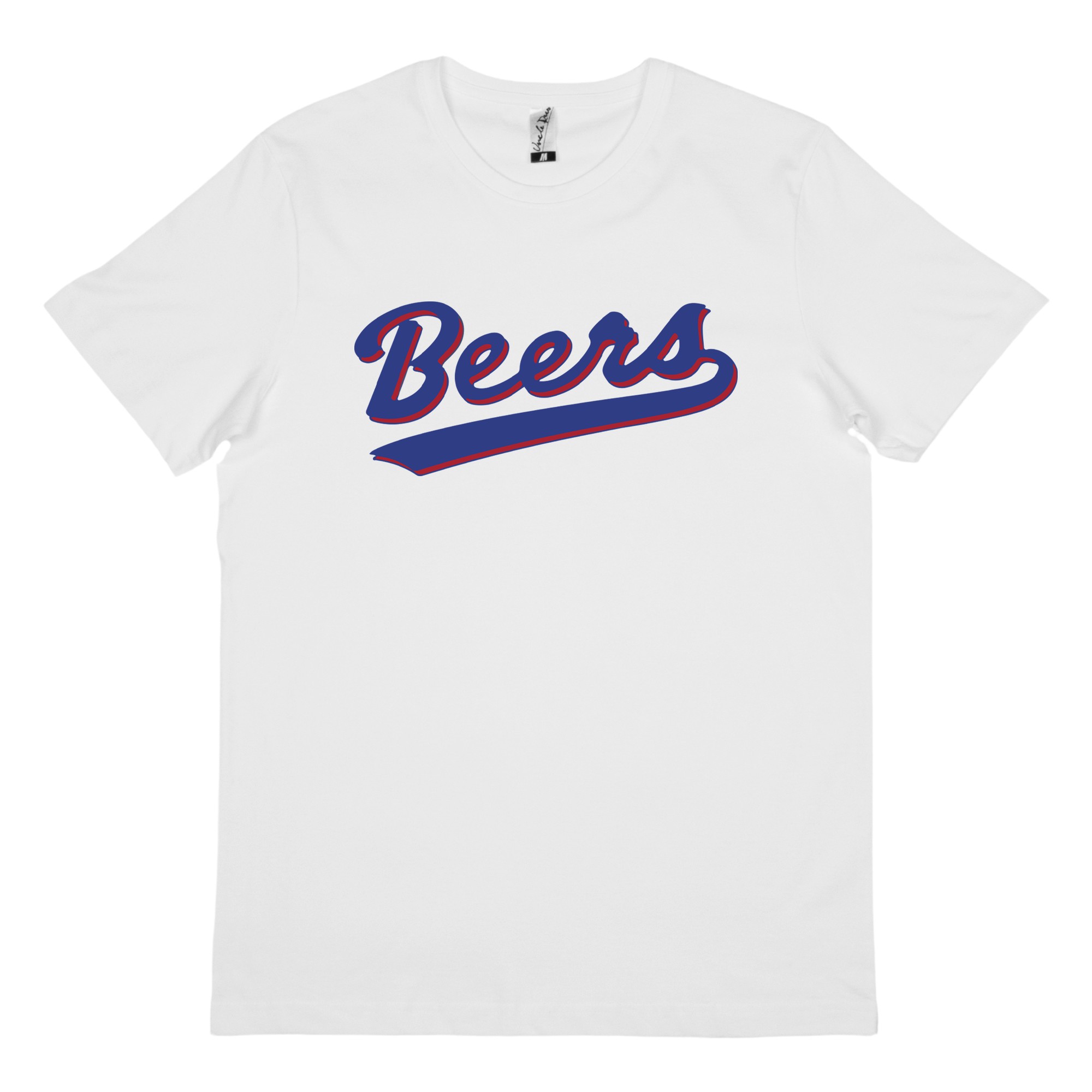 BEERS BASEKETBALL WHITE TEE BEERS BASEKETBALL WHITE TEE